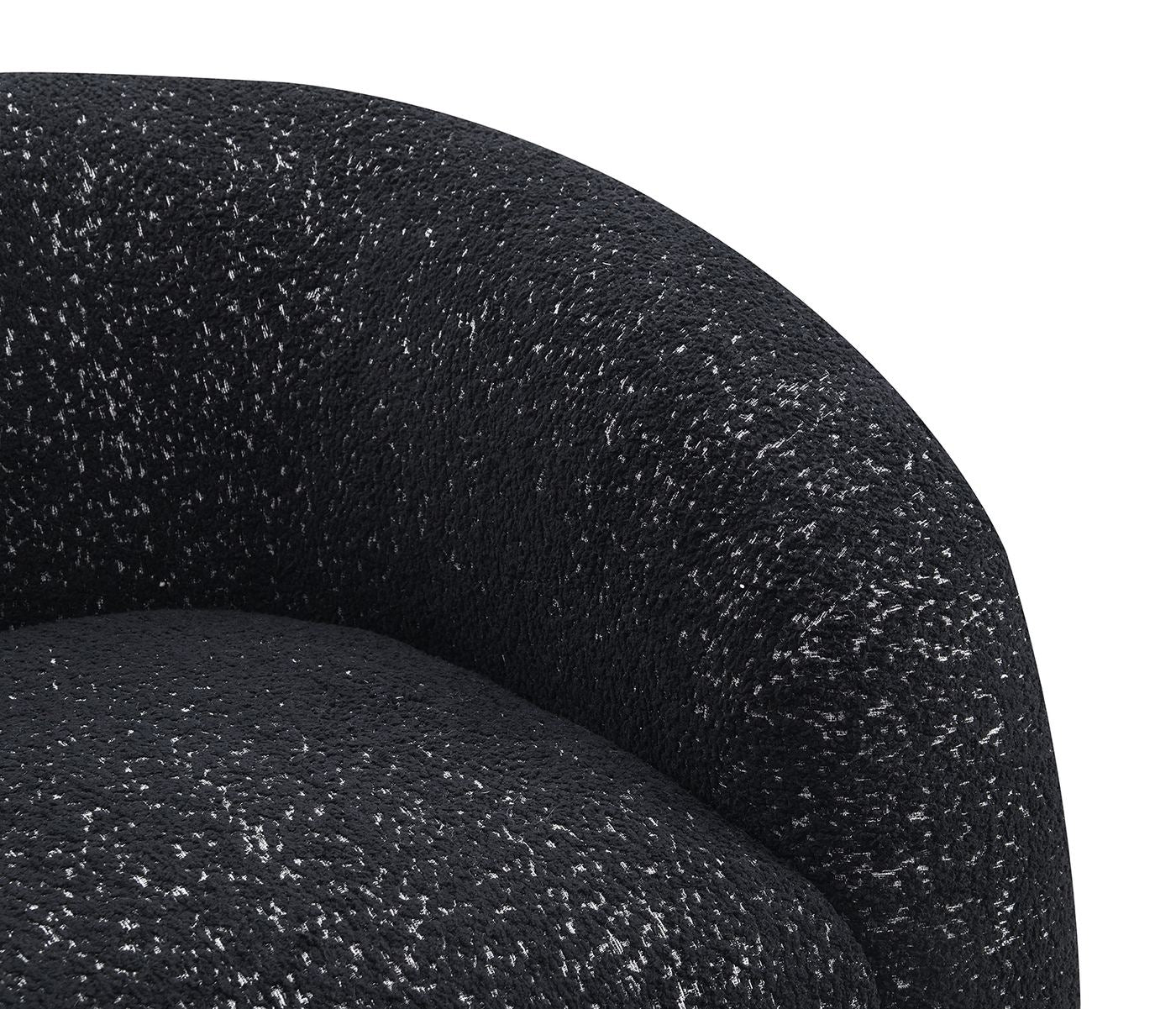 Freja Swivel Chair, Black - Image 5