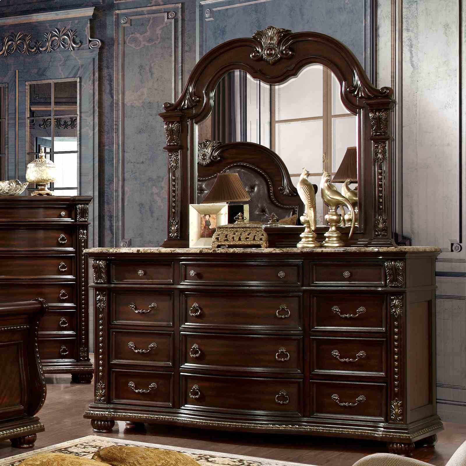 Fromberg Dresser, Brown Cherry