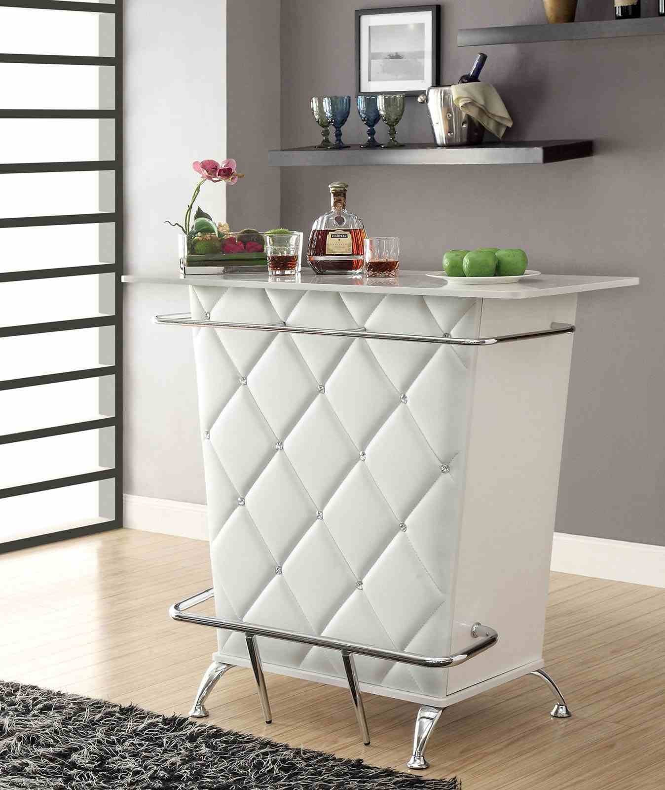 Fuero Bar Table, White (K/D)