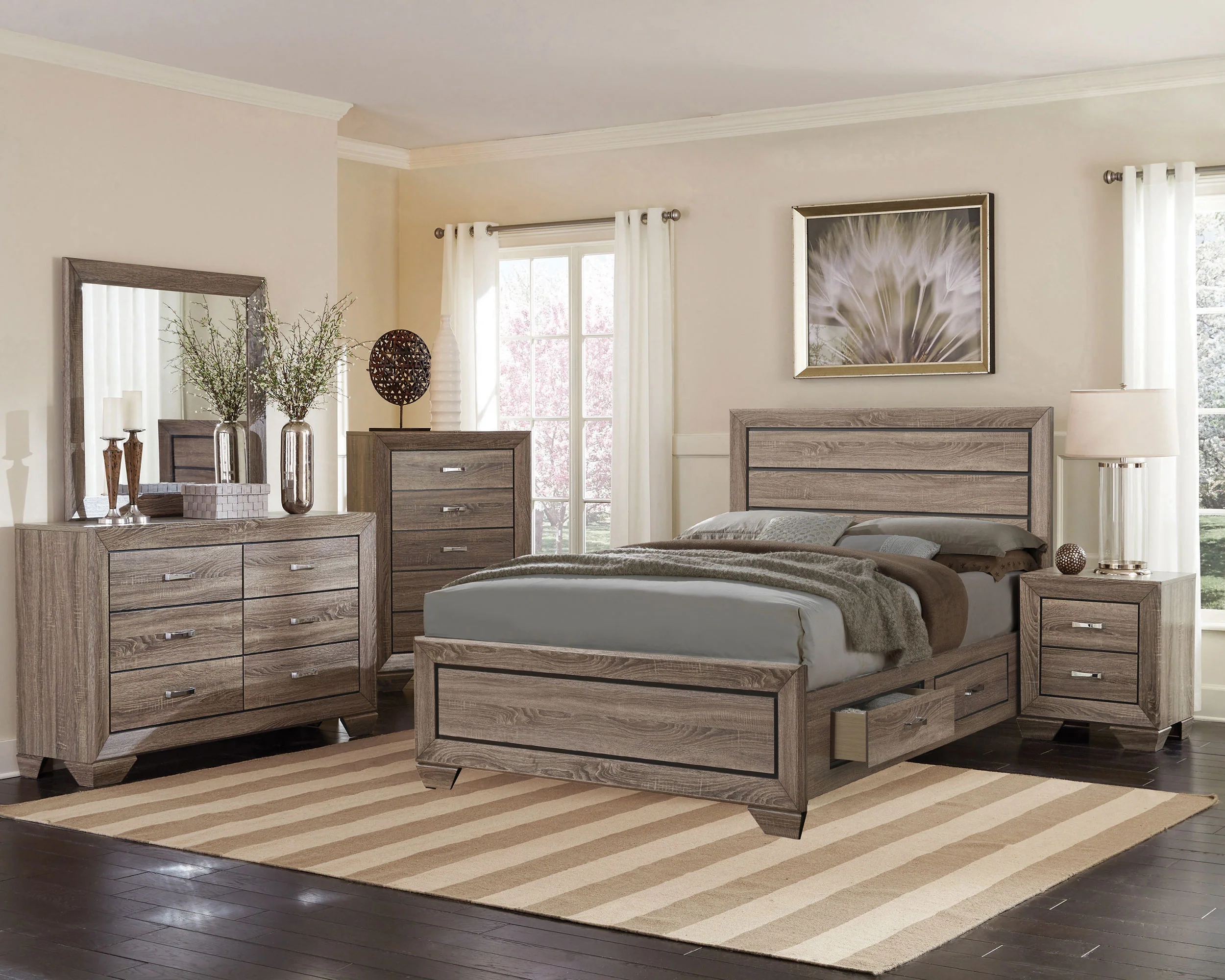 Kauffman Panel Platform Storage Bed - Image 15