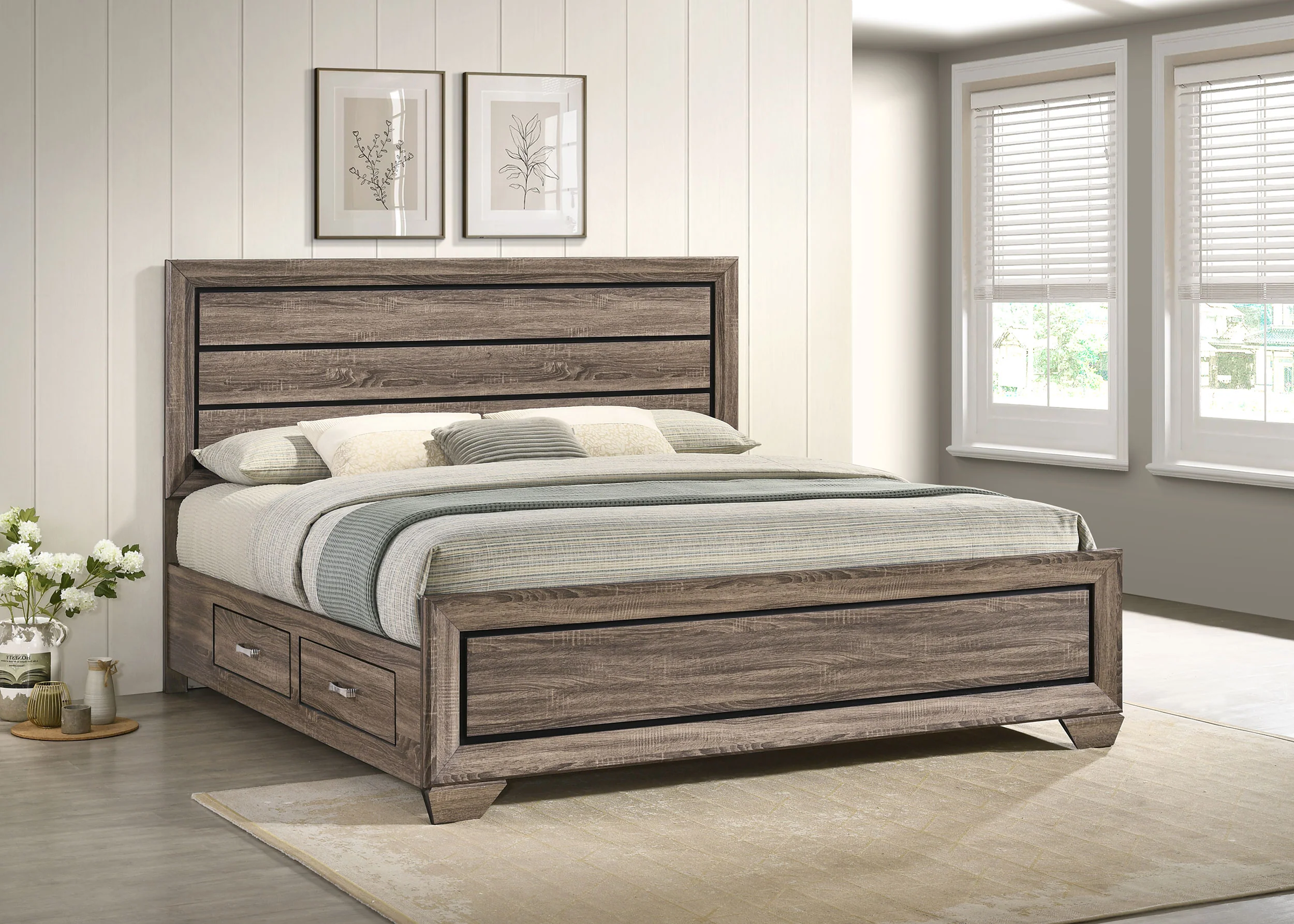 Kauffman Panel Platform Storage Bed - Image 17