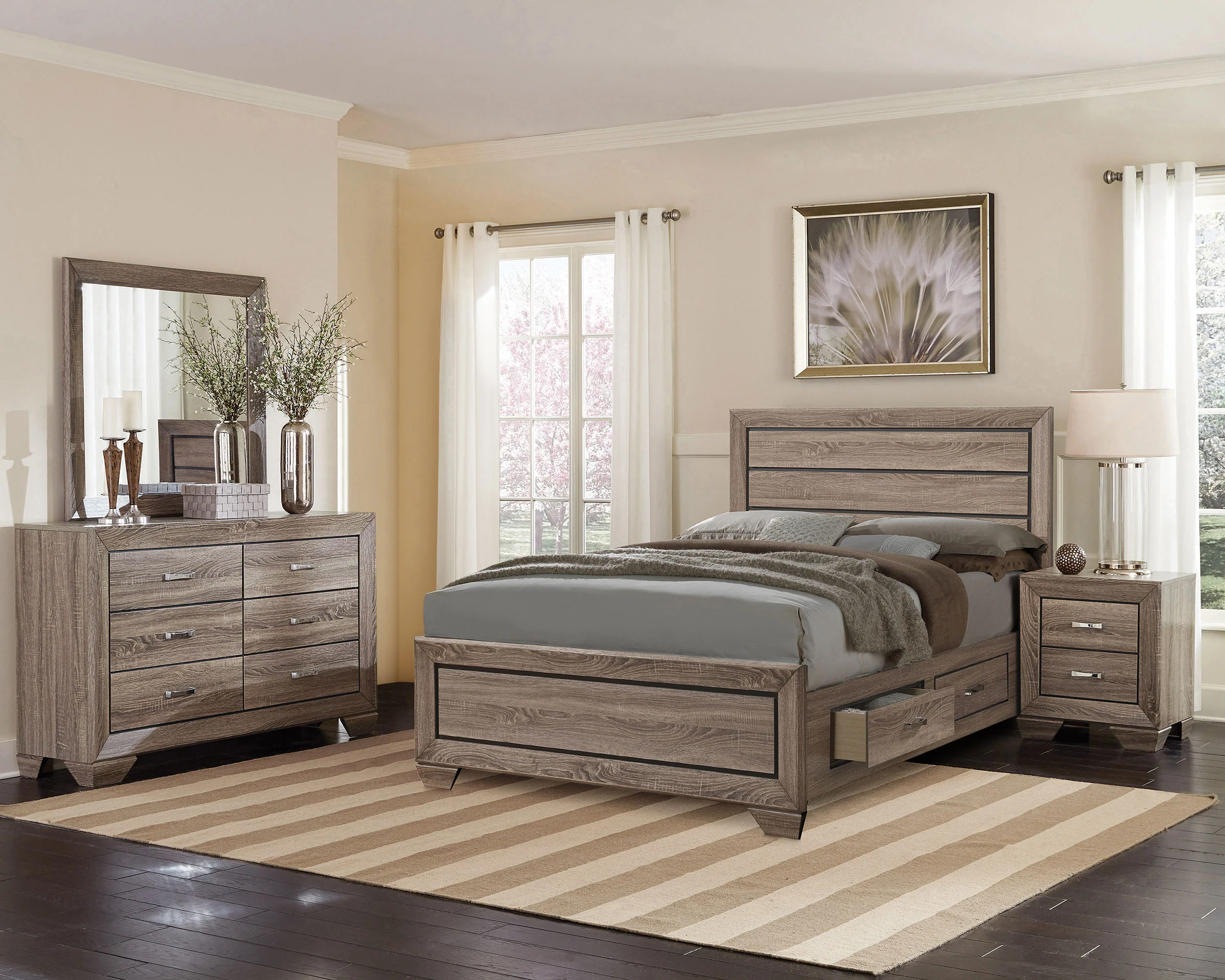 Kauffman Panel Platform Storage Bed - Image 29