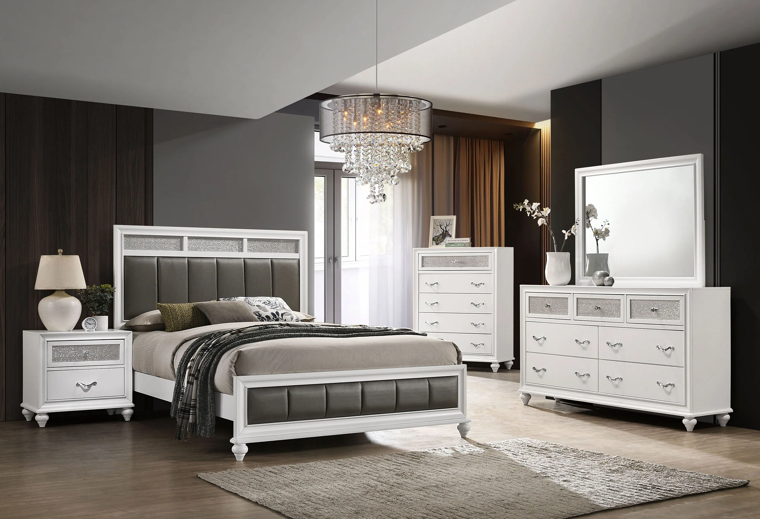 Barzini Panel Bed - Image 36