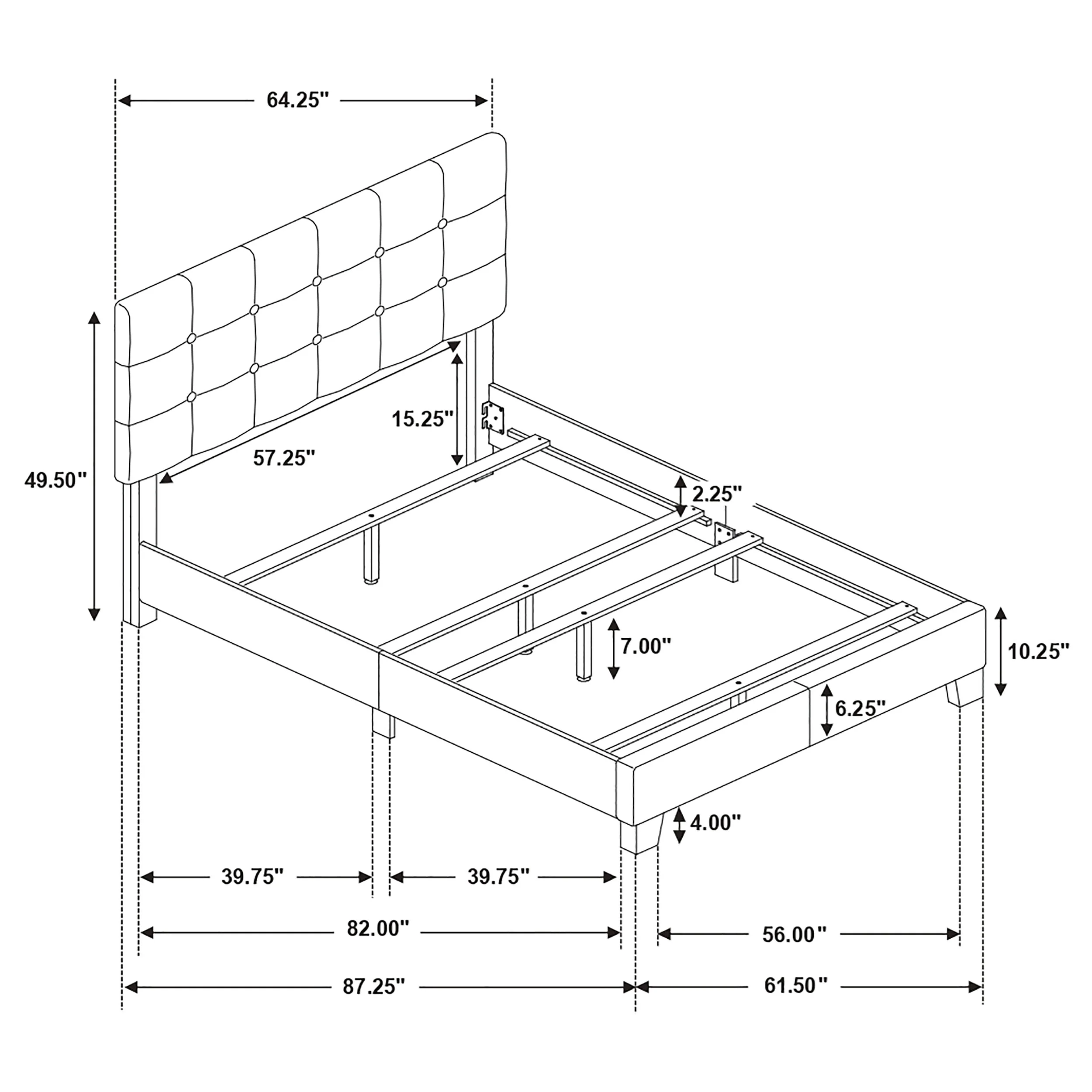 Mapes Panel Bed - Image 5