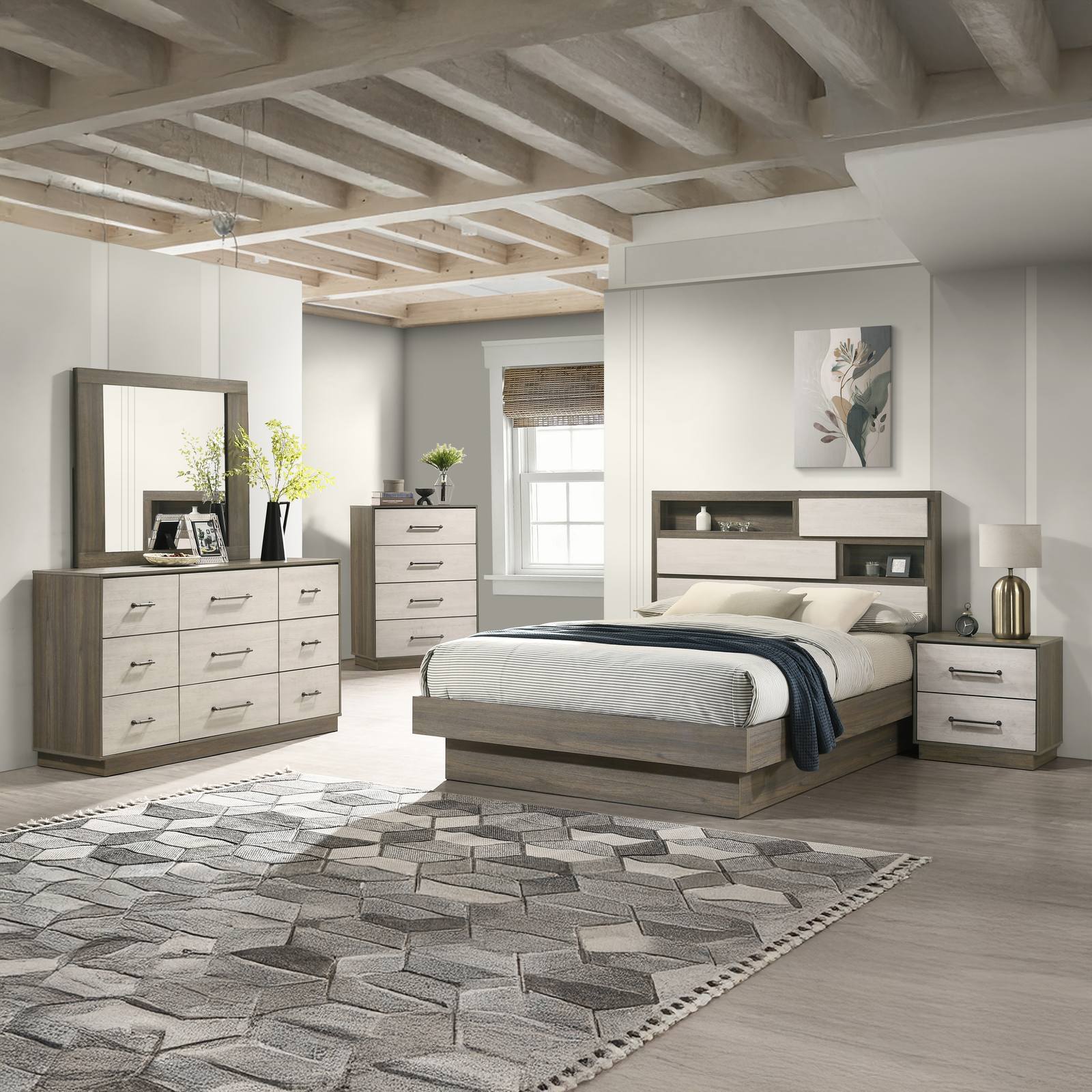 Gem Queen 5PC Bedroom Set