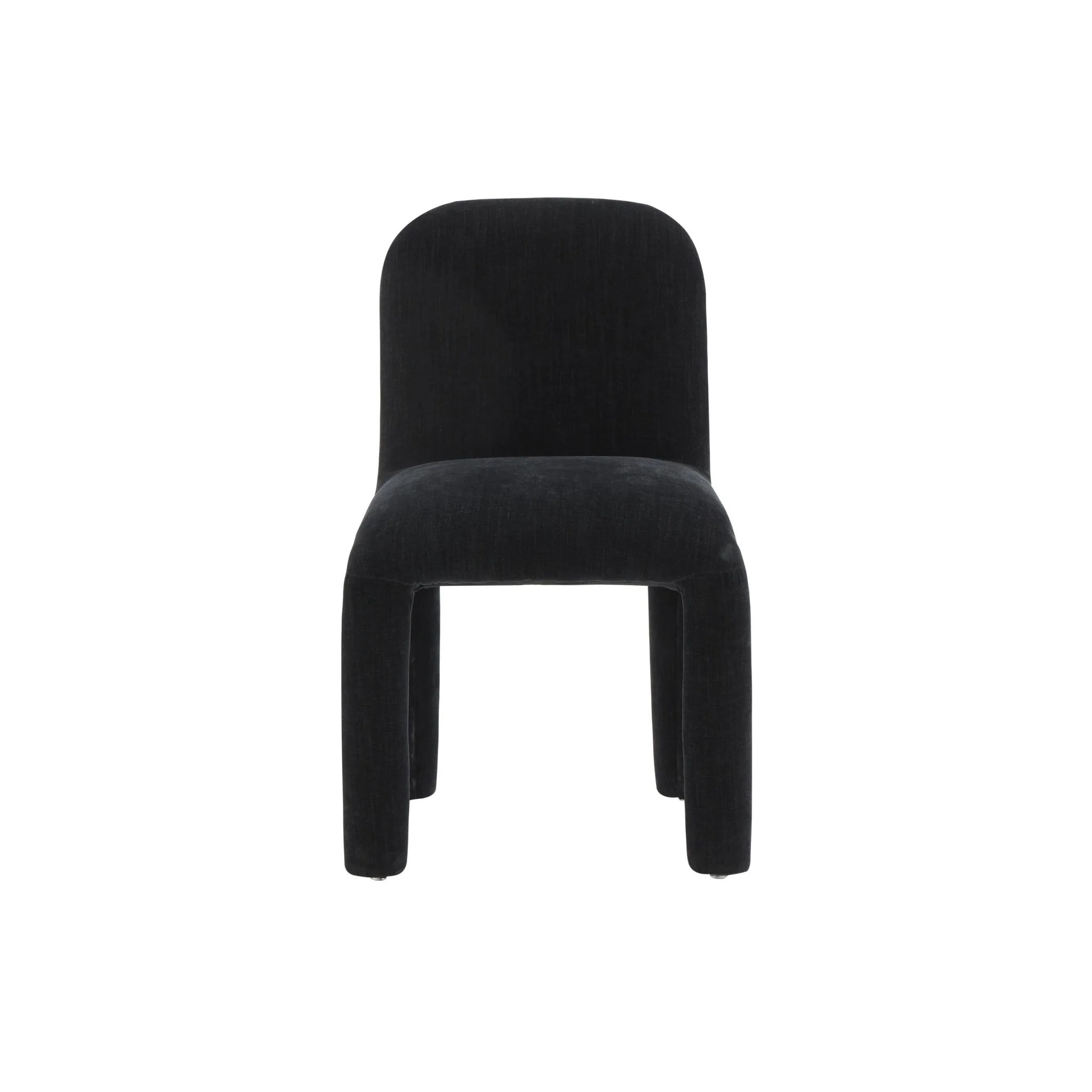Georgia Midnight Performance Chenille Dining Chair - Image 3