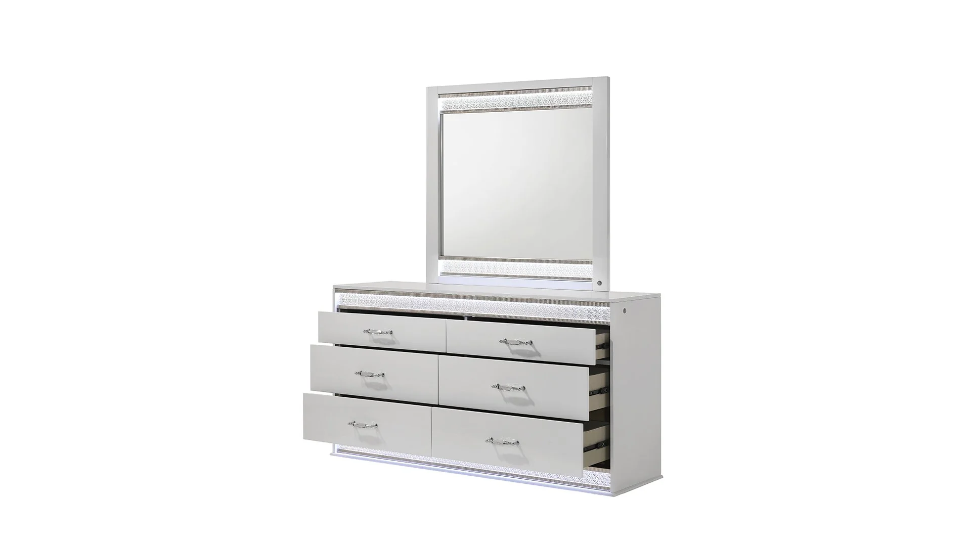Glam Queen 4PC Bedroom Set - Image 8