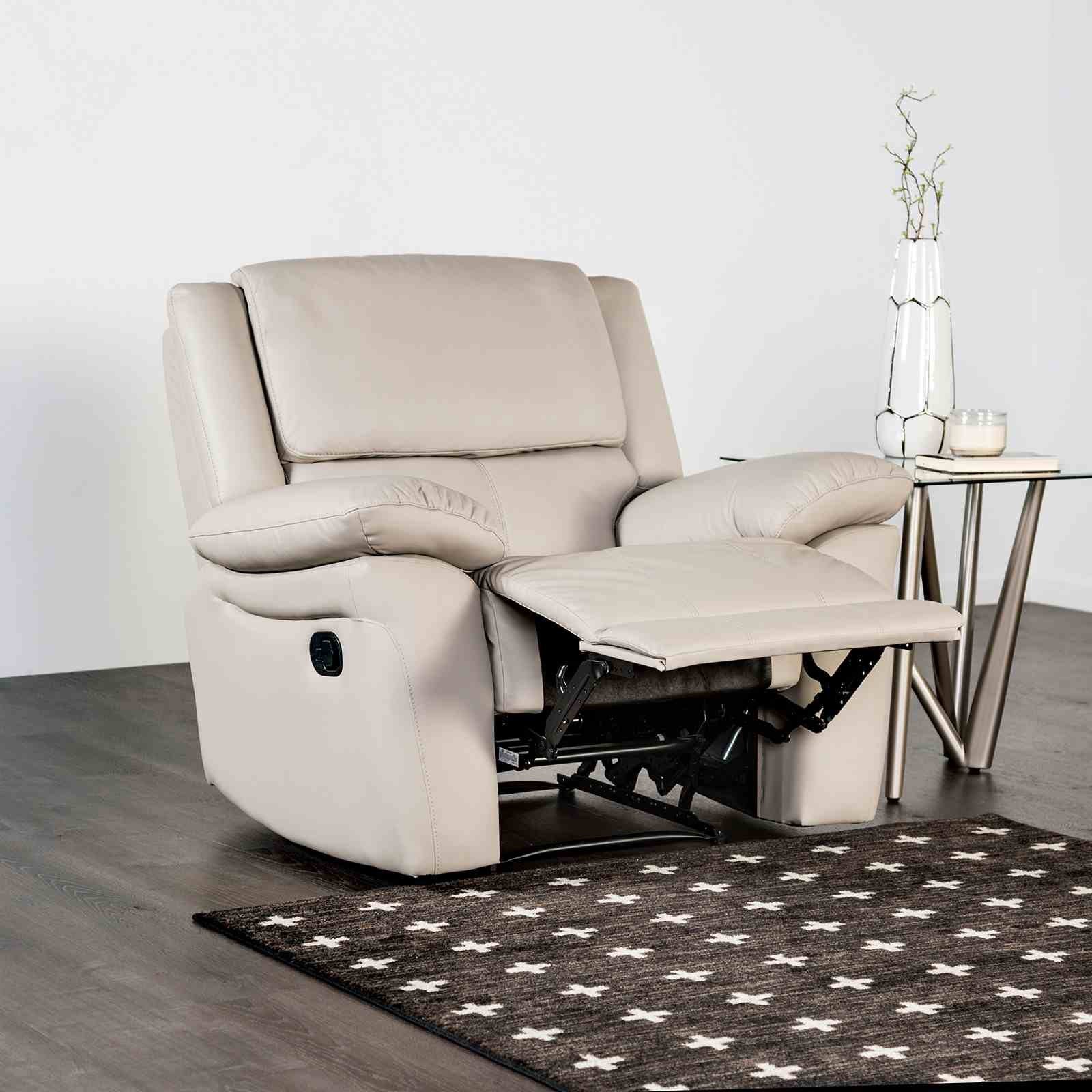 Glarus Recliner Chair, Off-White