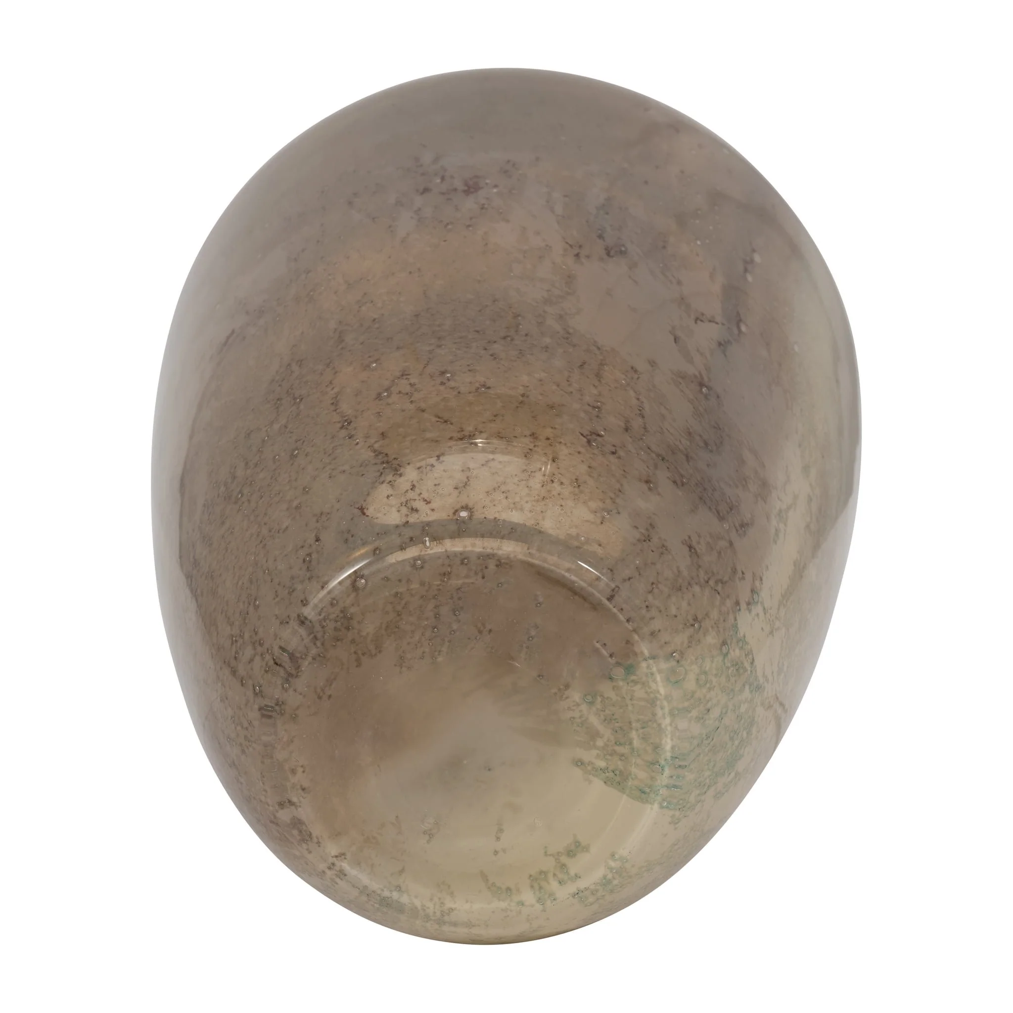 Glass, 13" 2-tone Vase, Nude - Image 7