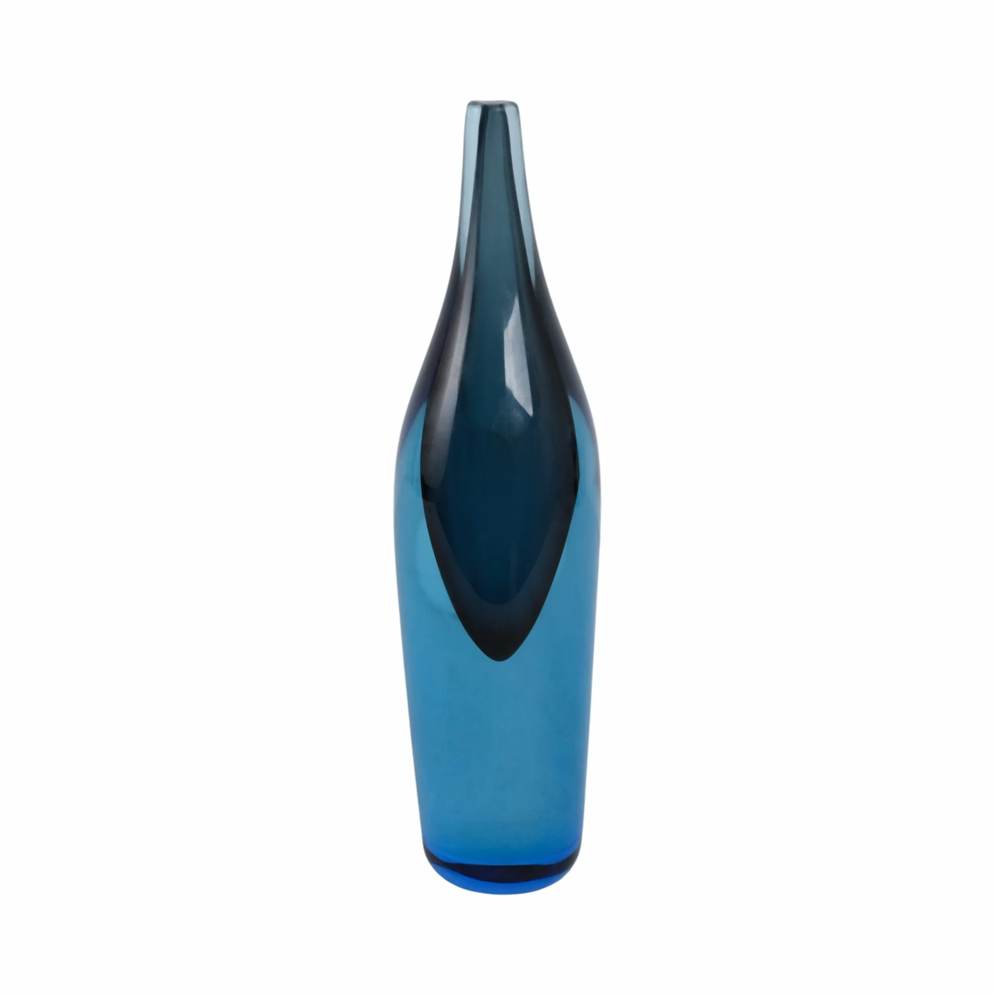 Glass 14" Decor, Blue - Image 2