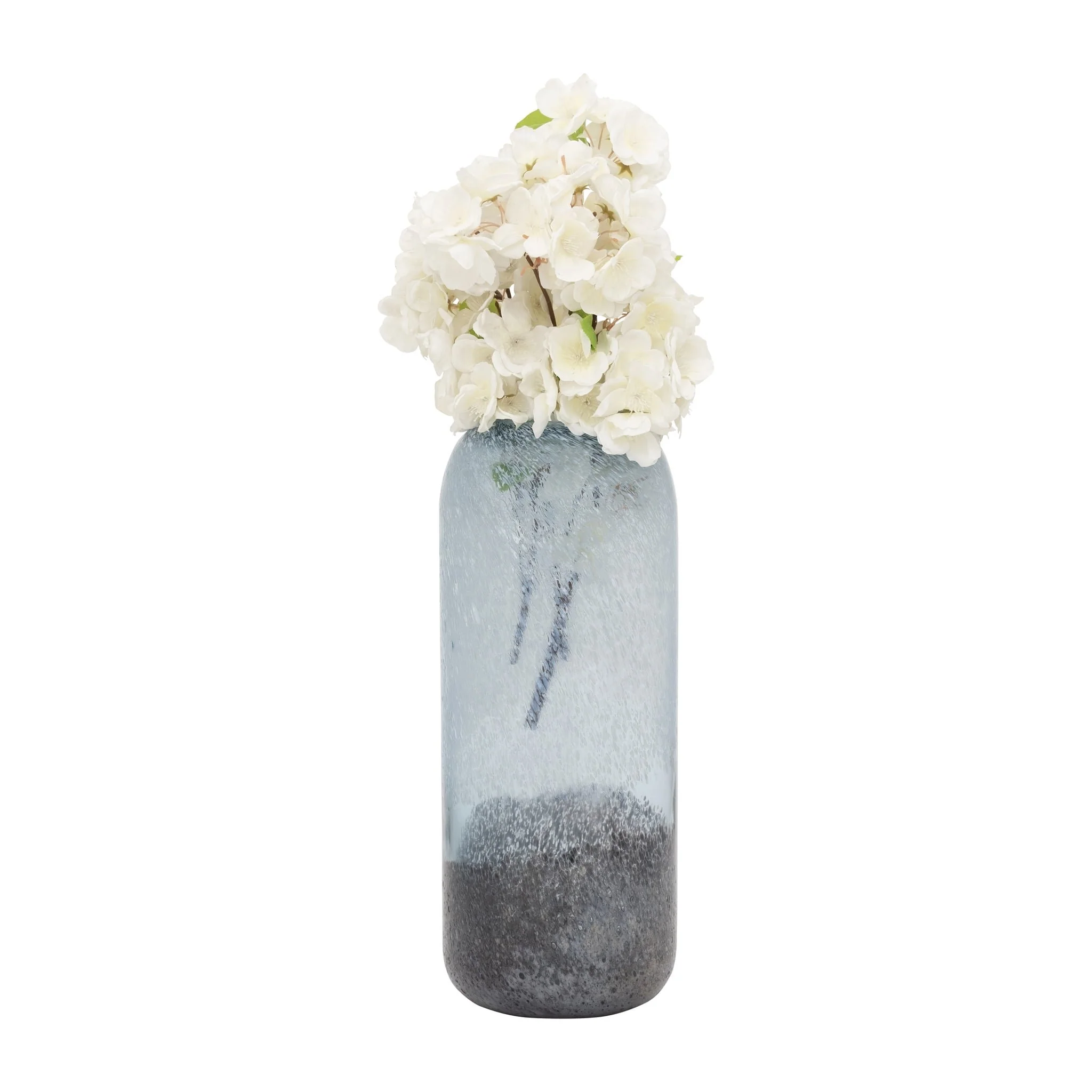 Glass, 14" Ombre Vase, Multi - Image 3