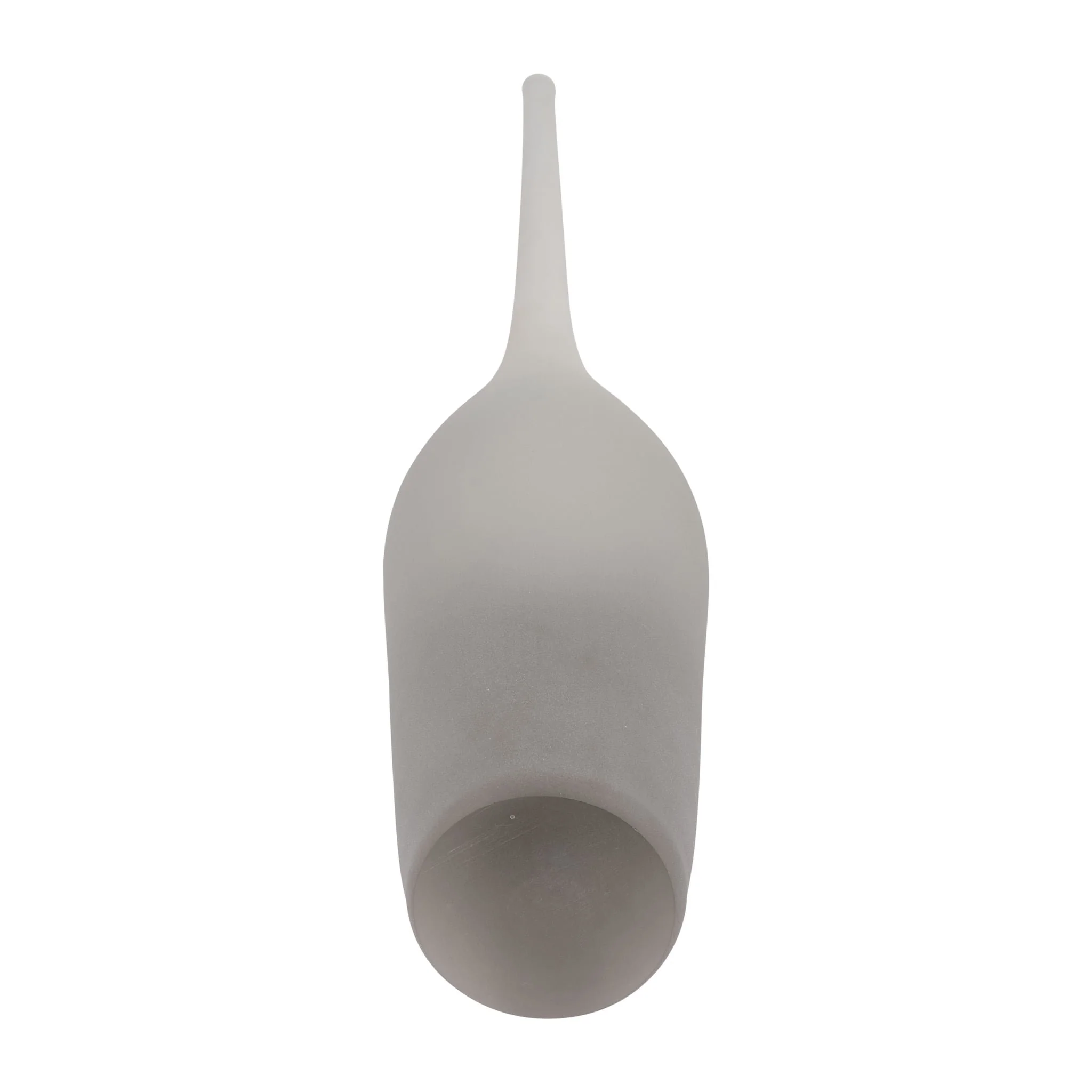 Glass 24" Long Neck Glass Decor, Frosted White - Image 6