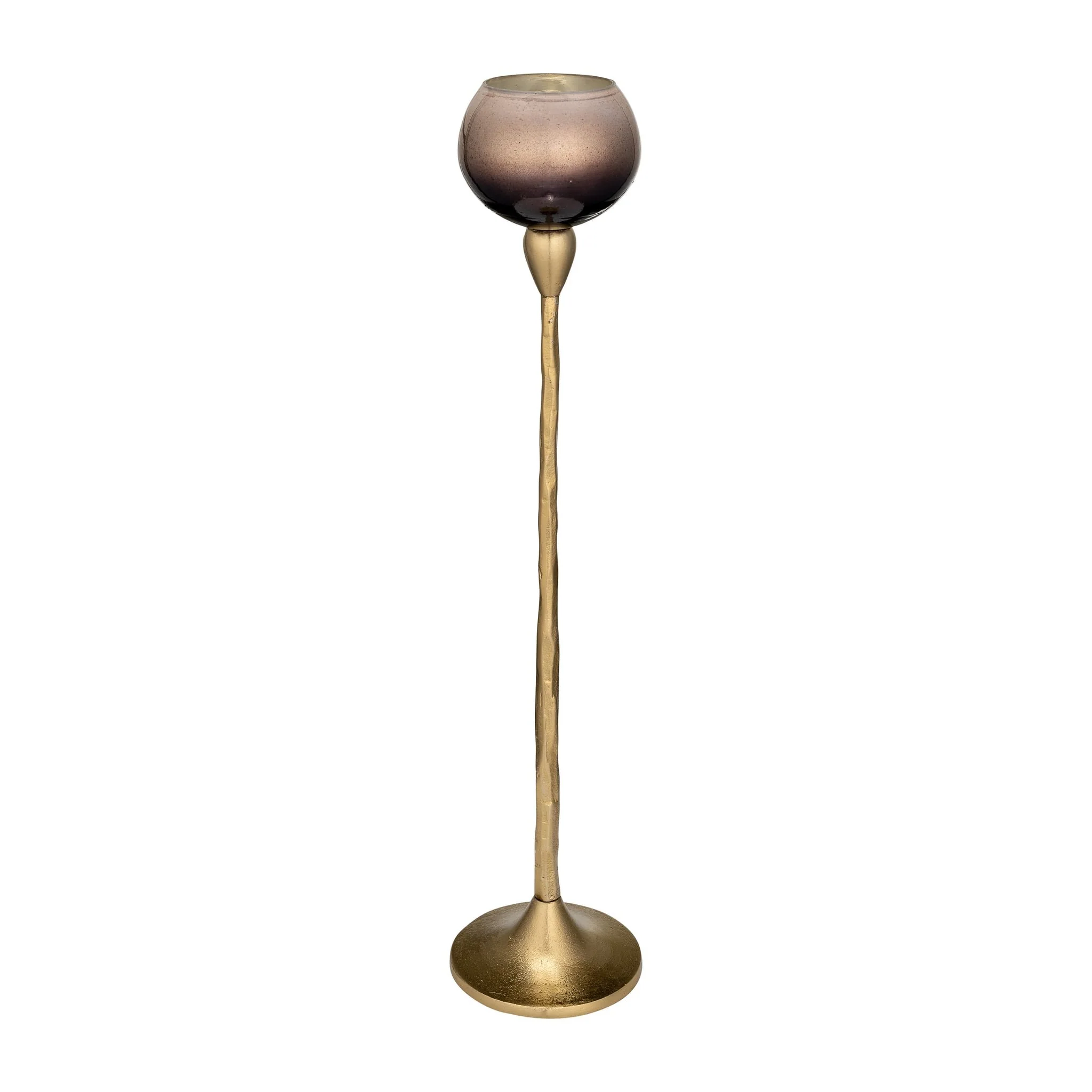 Glass, 24"h Tealight Holder, Champagne