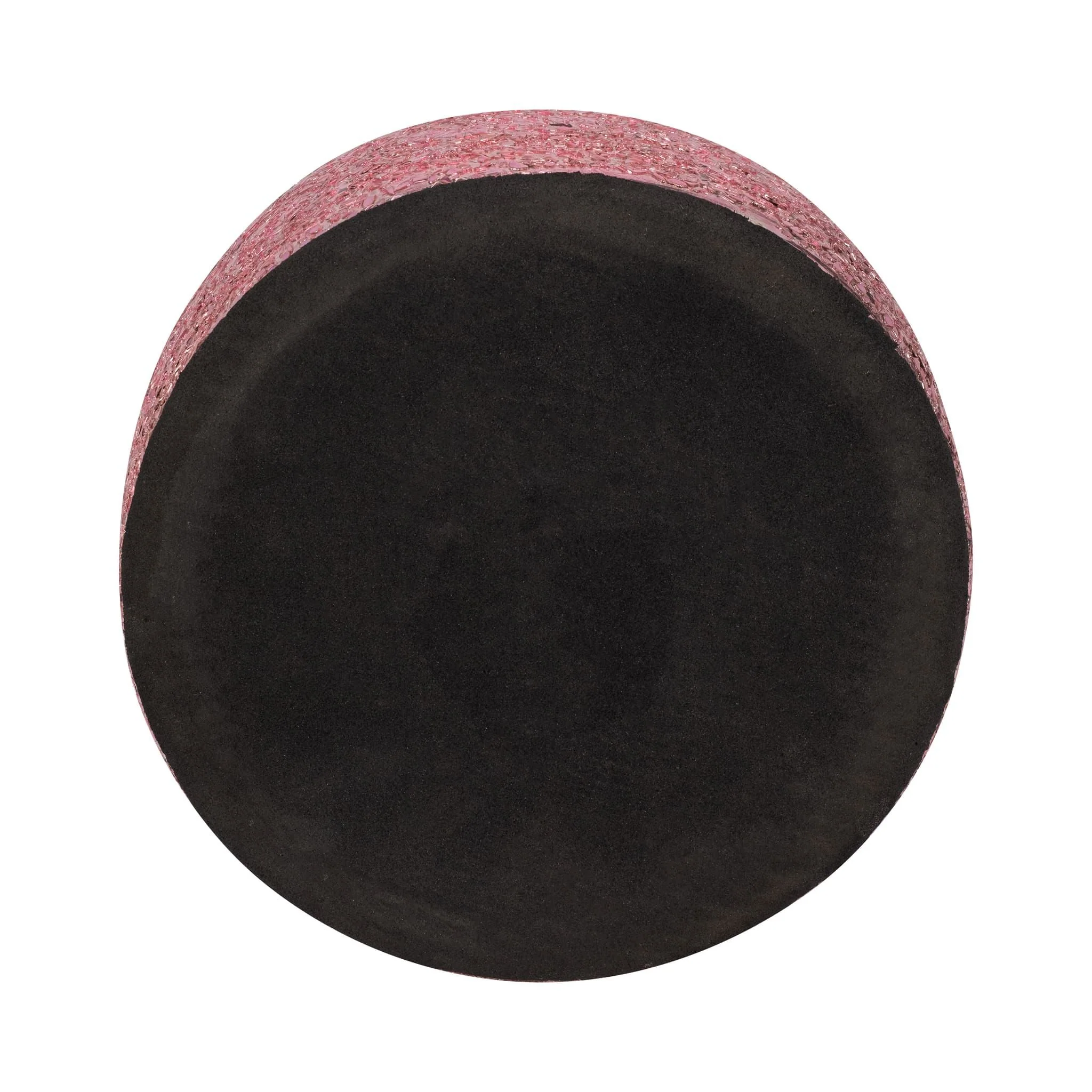 Glass, 8" 49 Oz Crackled Bowl Scented Candle, Pink - Image 7