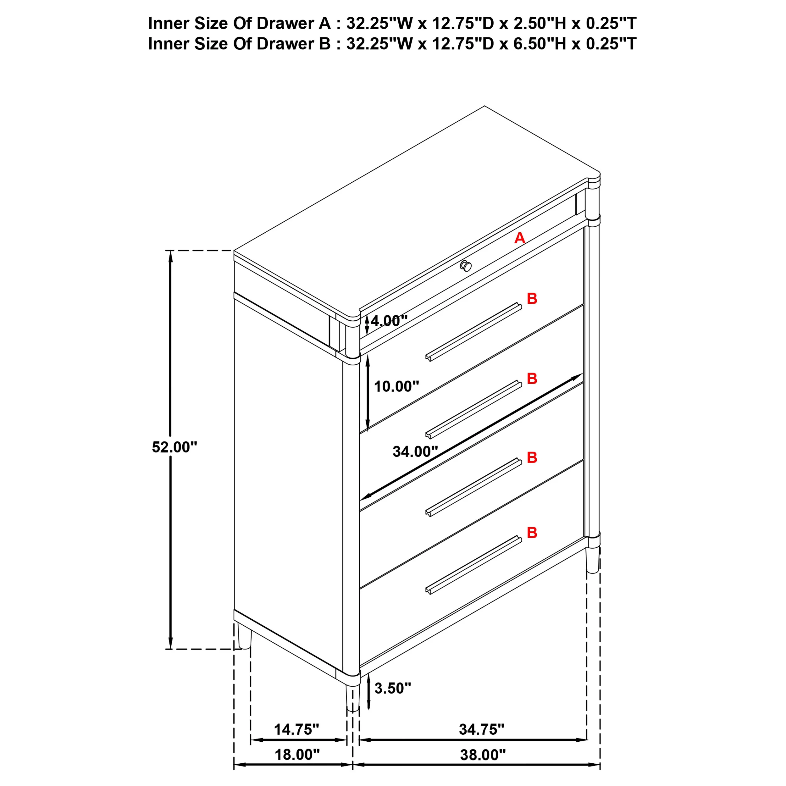Gracemont Chest of Drawers - Image 14