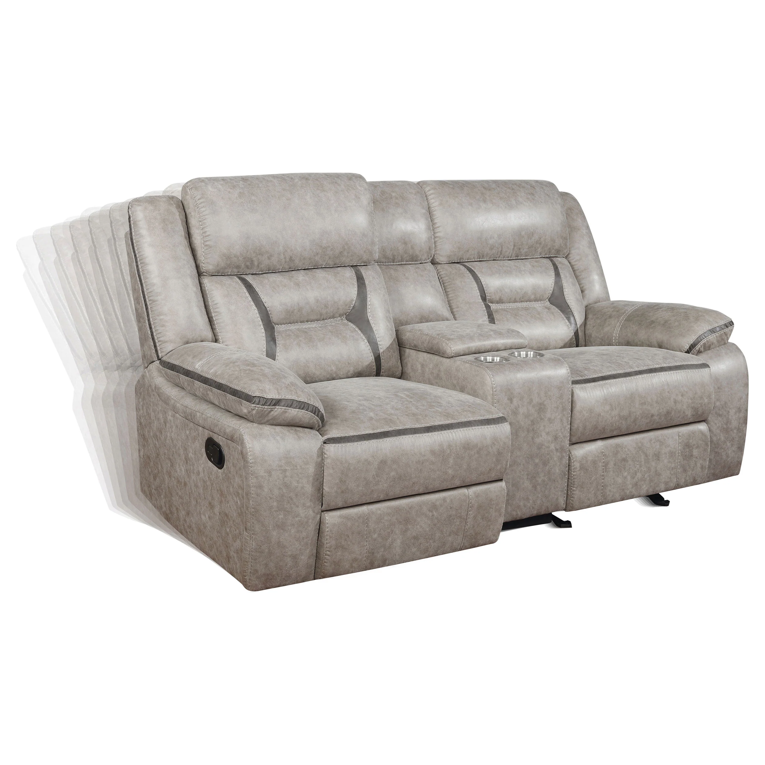 Greer Reclining Sofa Set - Image 5