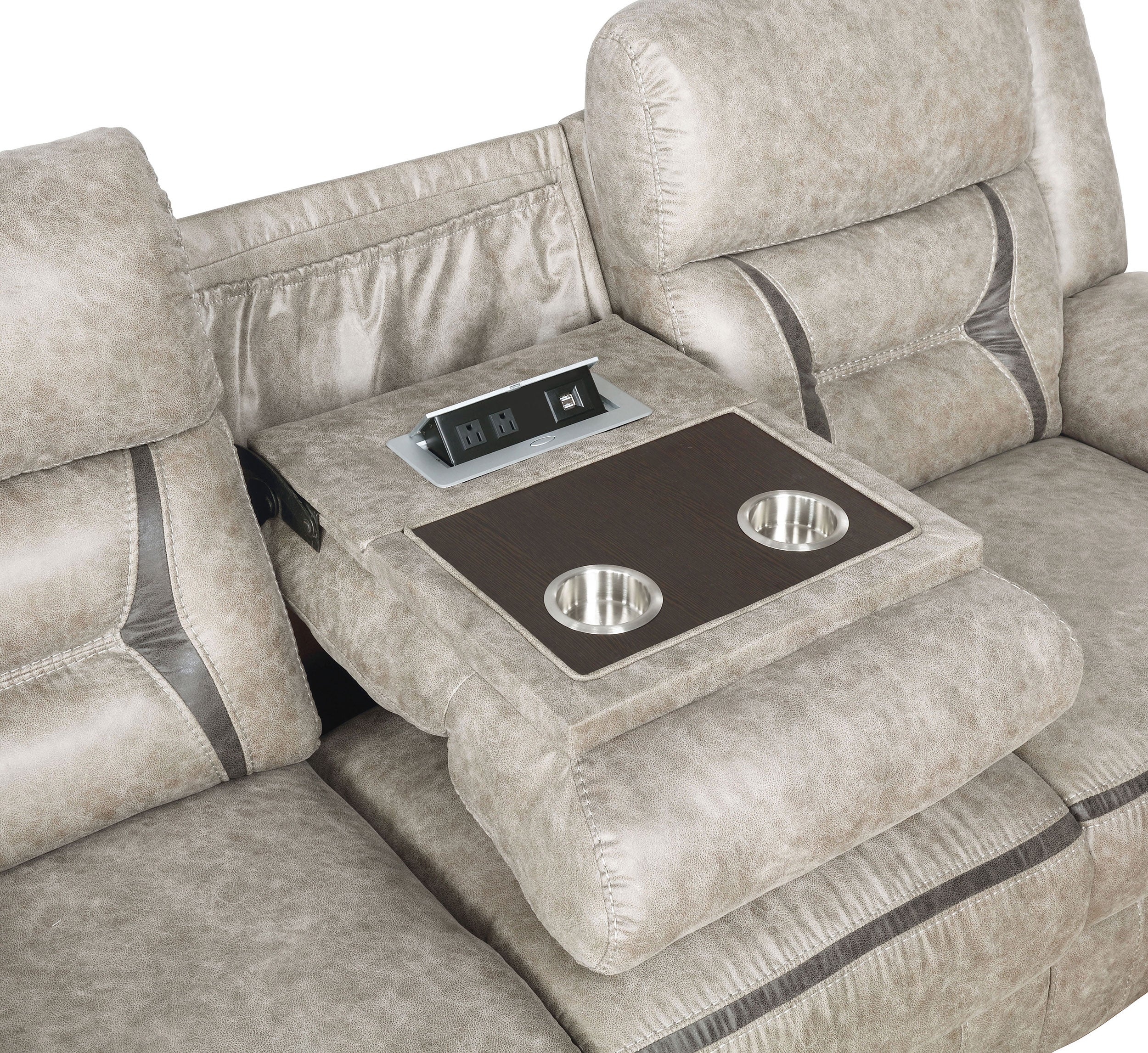 Greer Reclining Sofa Set - Image 6