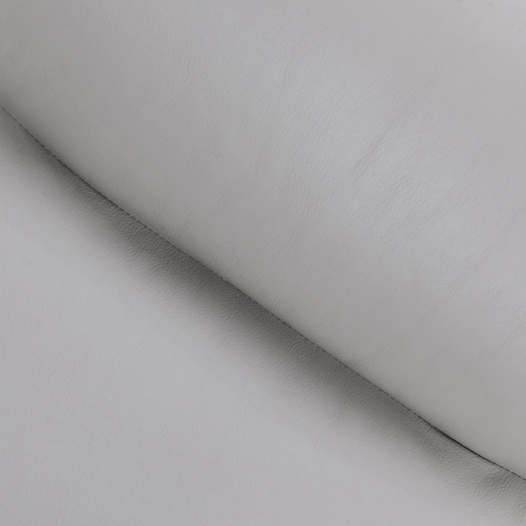 Greyson 83" Dove Gray Leather Sofa - Image 7
