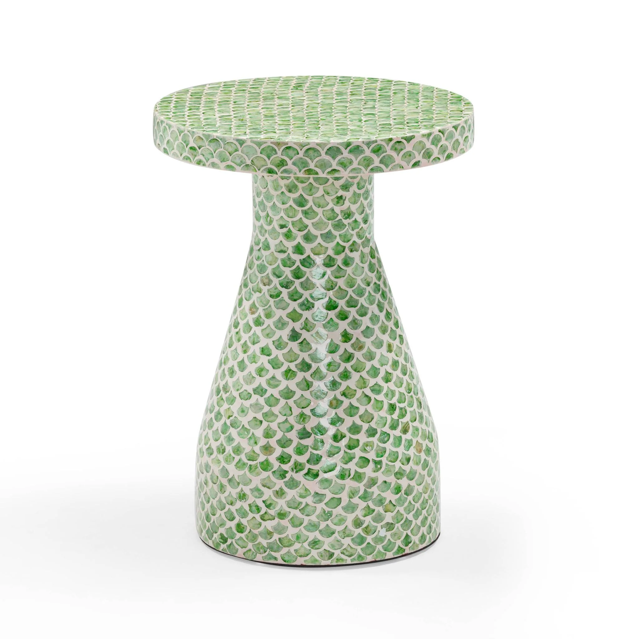 Halio Green Shell Side Table - Image 2
