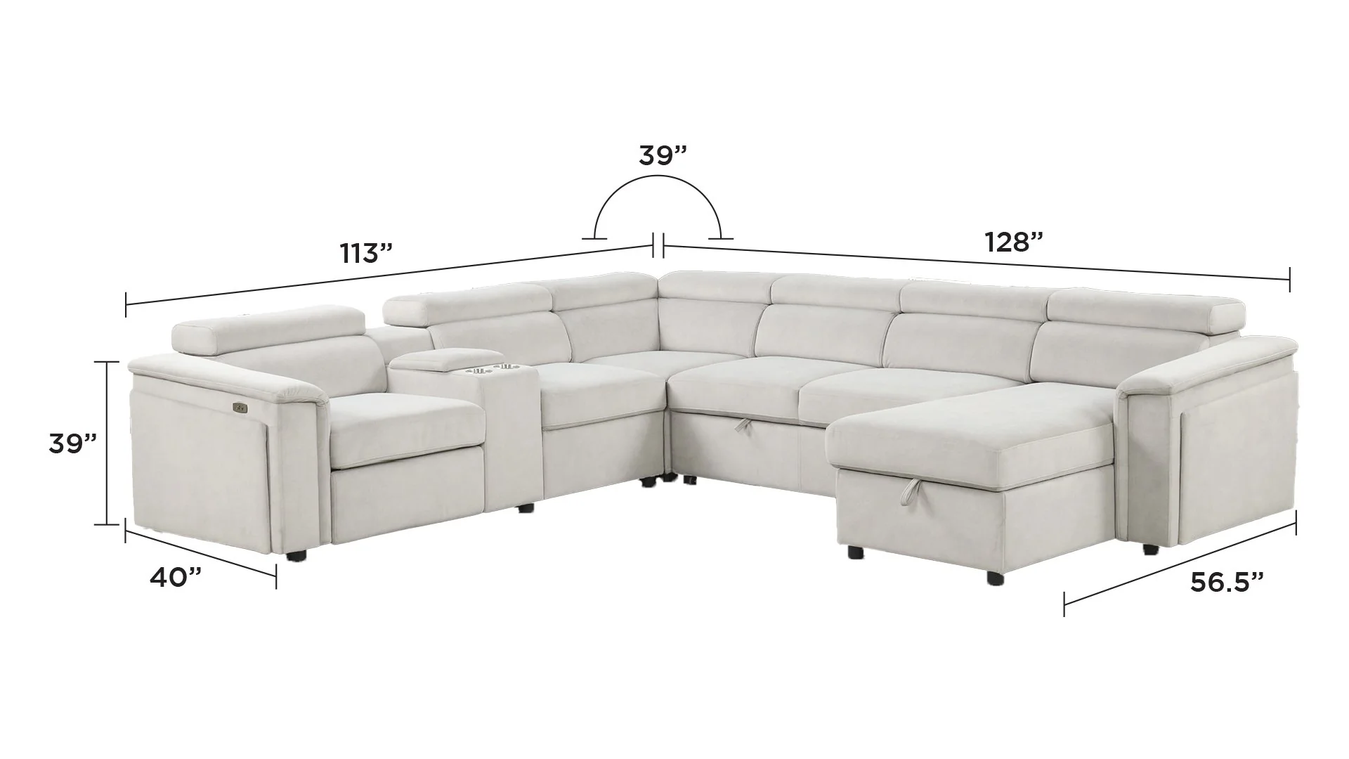 Harvey Sectional Beige