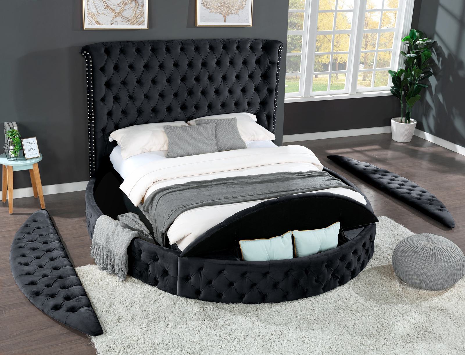 Hazel King Vanity 5 Black - Image 3