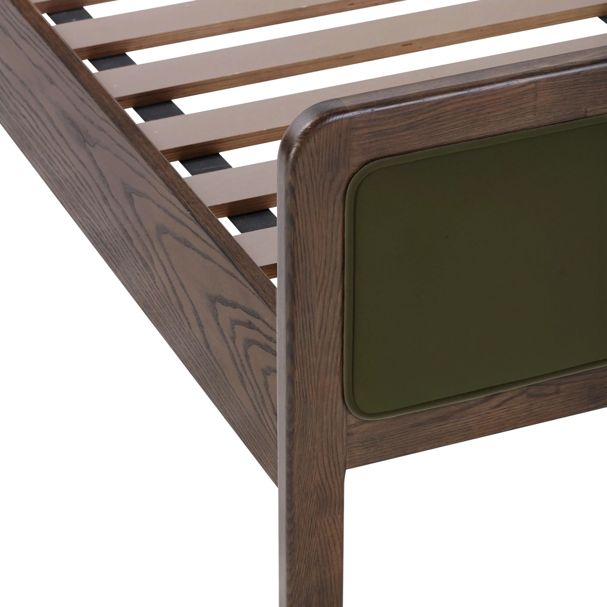 Hella Forest Green Velvet Queen Bed - Image 10