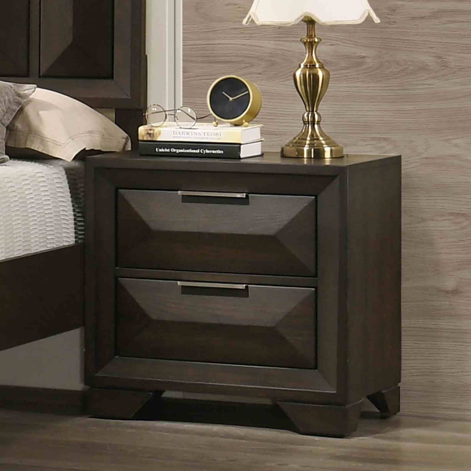 Hexham Nightstand, Espresso