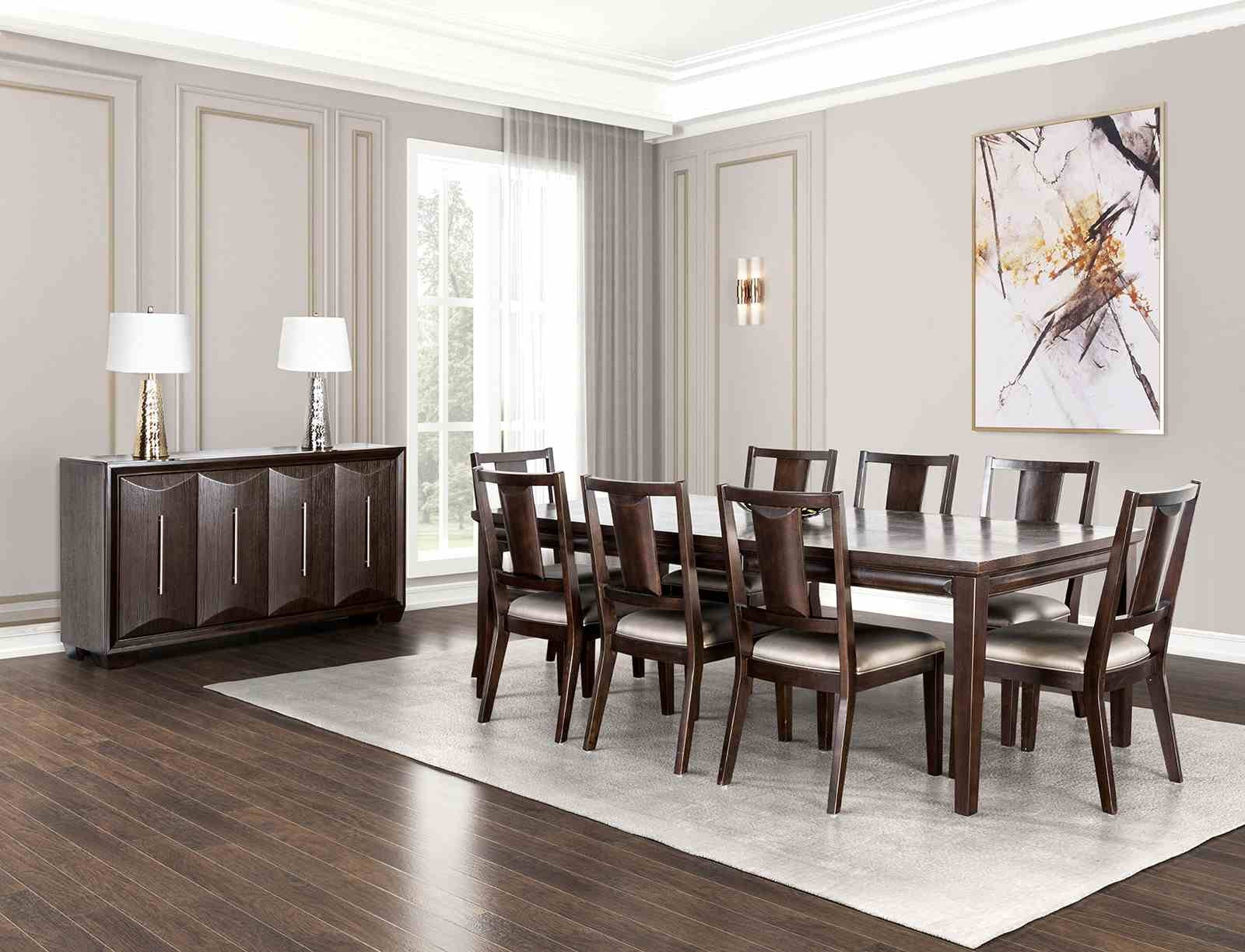Hinwitz 9 Pc. Dining Table Set