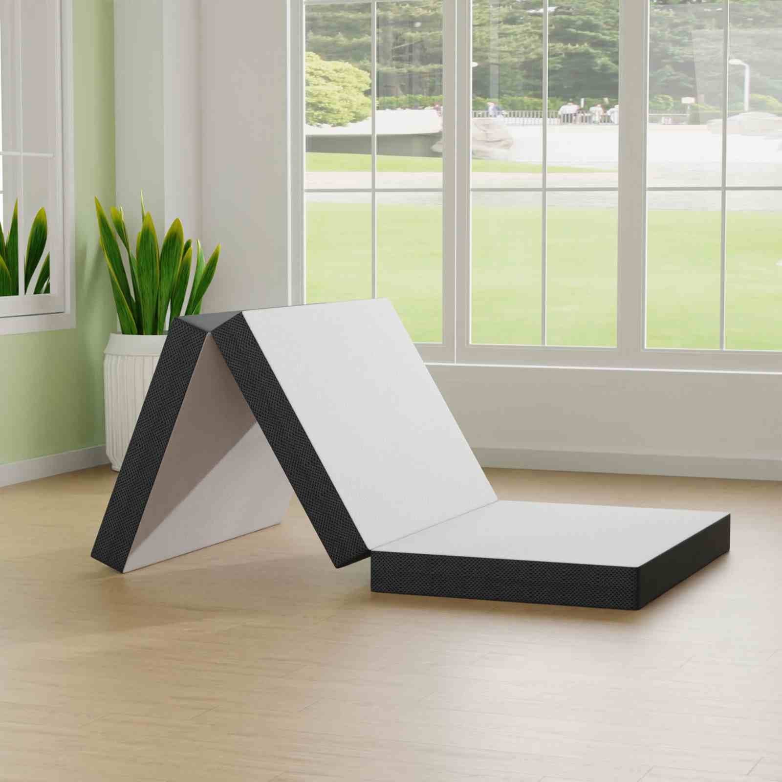 Hollyhock 4" TXL Tri-Fold Memory Foam Topper