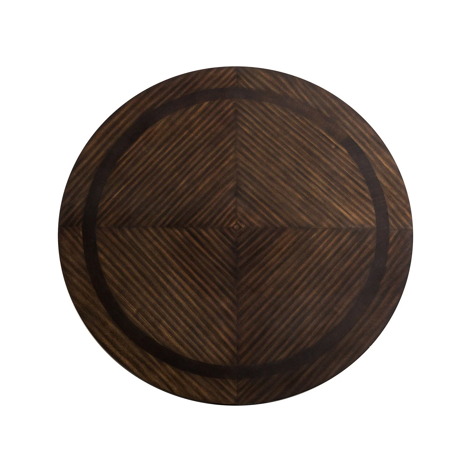 Holsworthy Round Dining Table, Espresso - Image 5