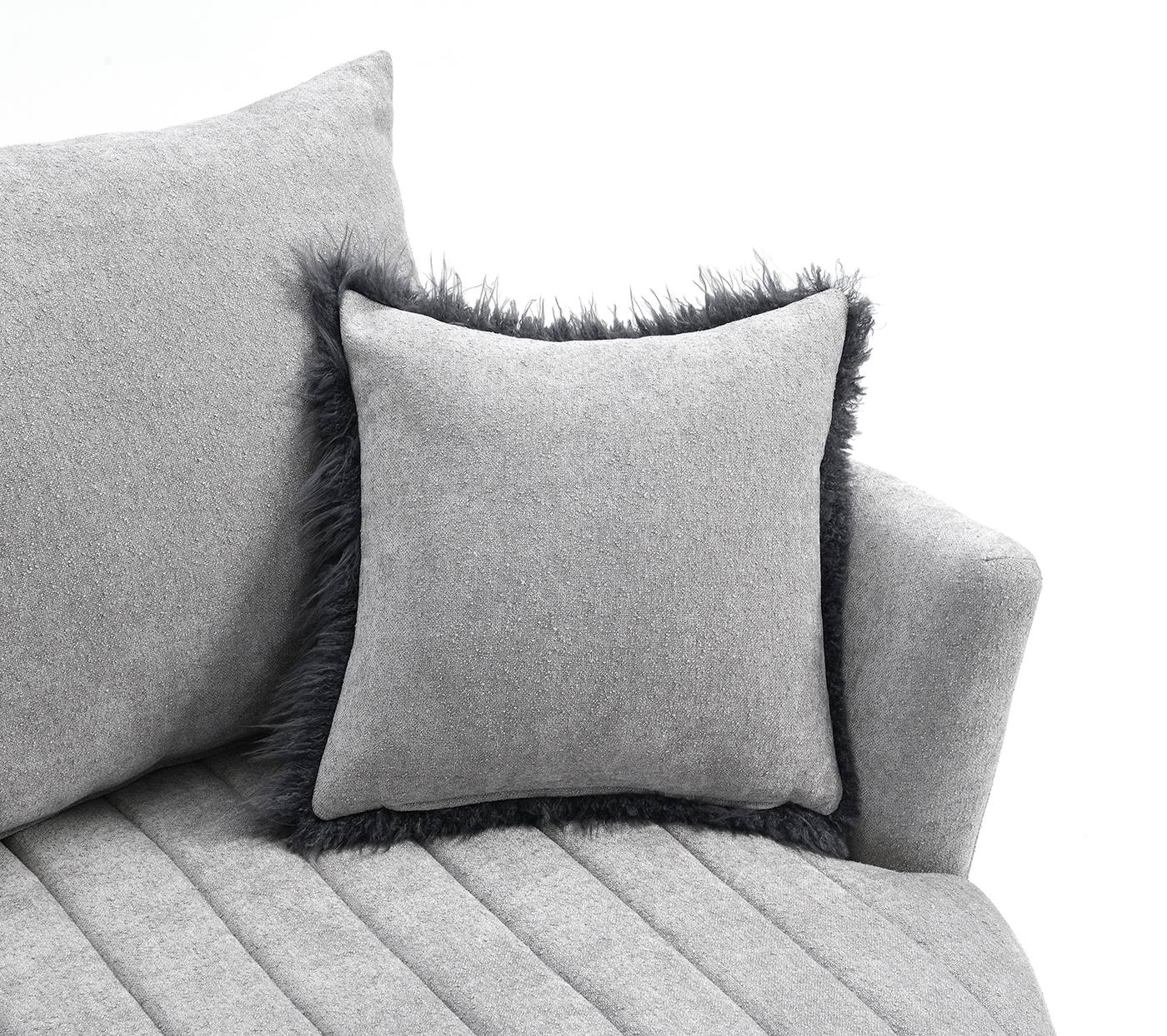 Hoople Swivel Chair, Channeled, Dark Gray - Image 6