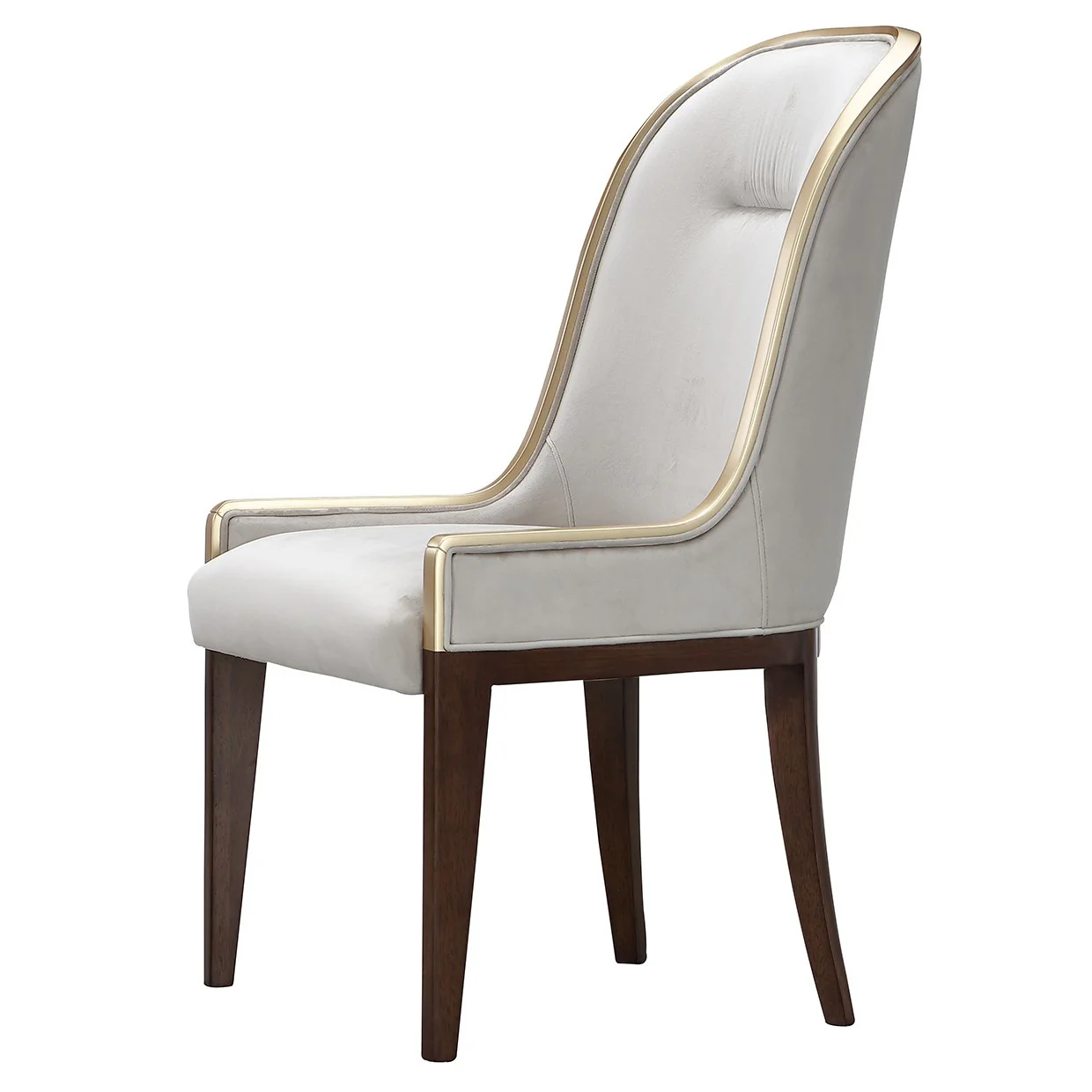 Houston Dining Side Chair - Porcini/Walnut - Image 6