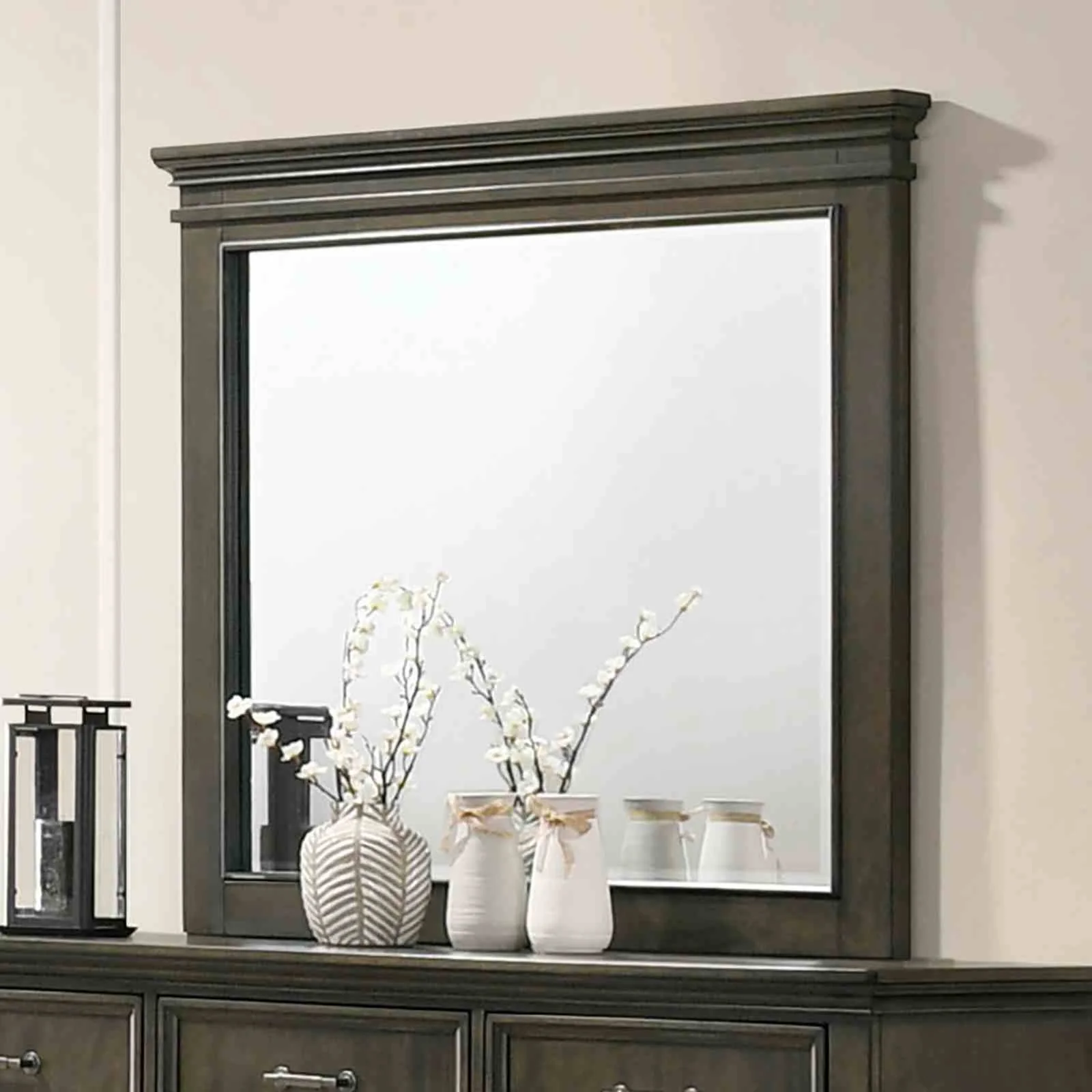 Houston Mirror, Gray