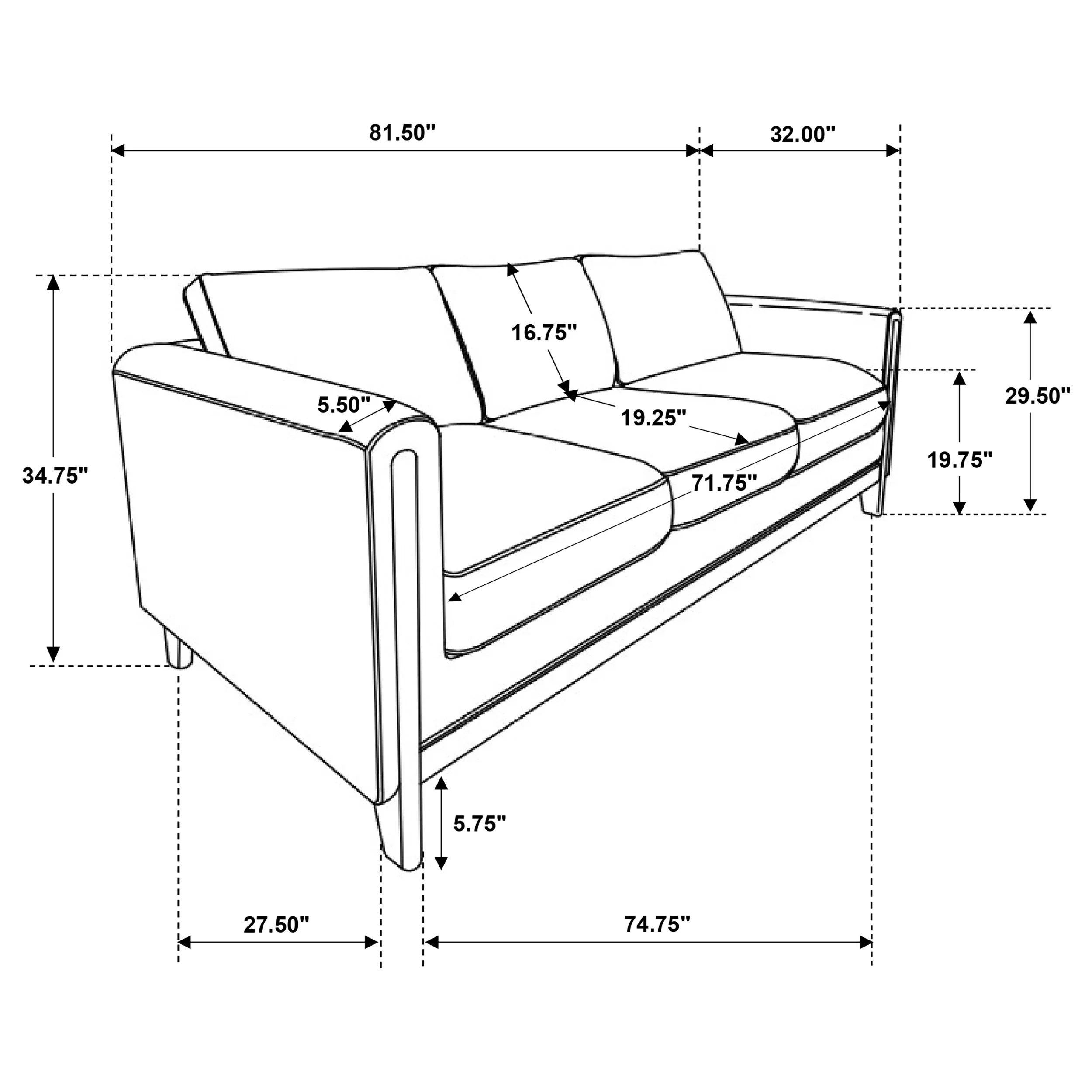 Islington Sofa - Image 8