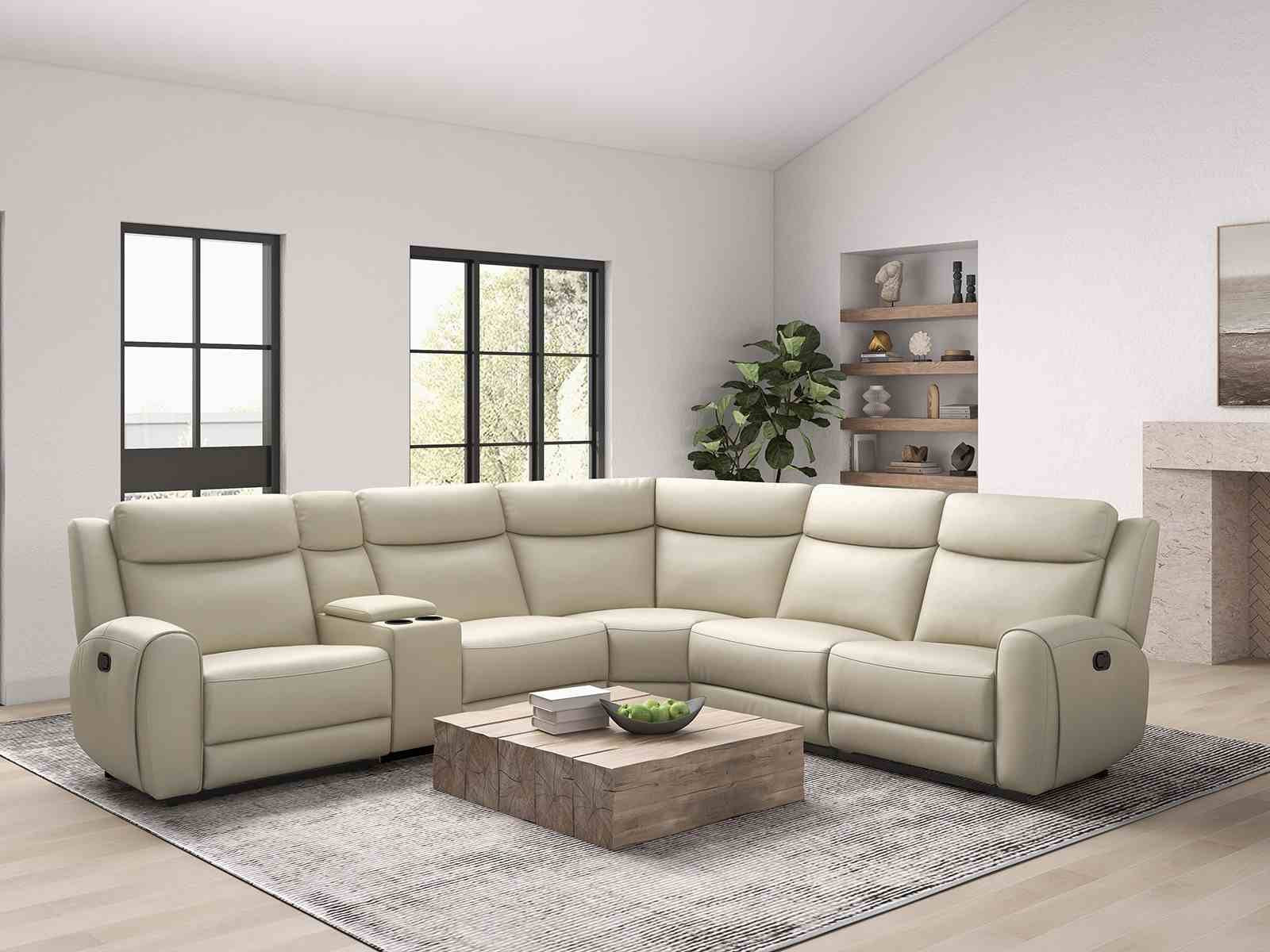 Jacobus Sectional, Beige