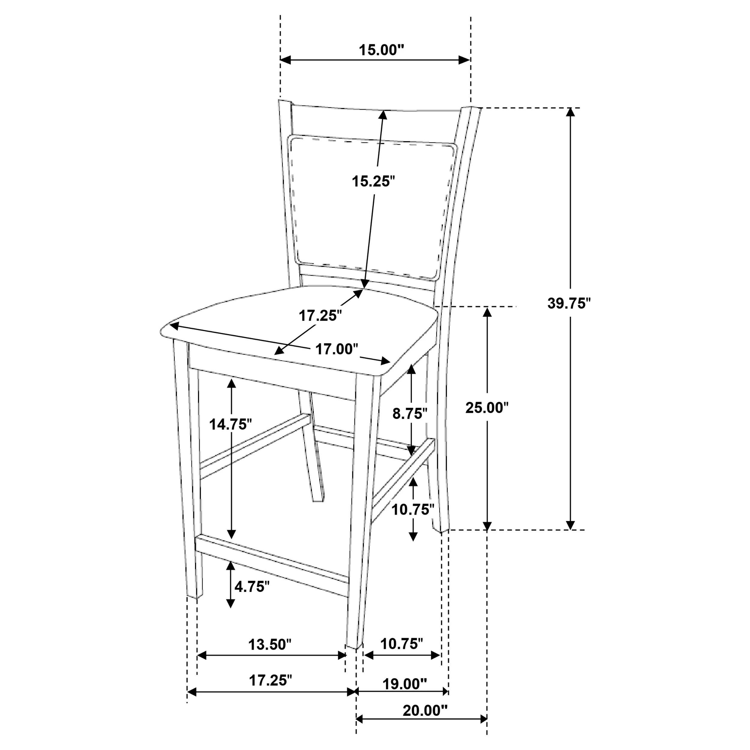 Jaden Counter Height Dining Set - Image 16