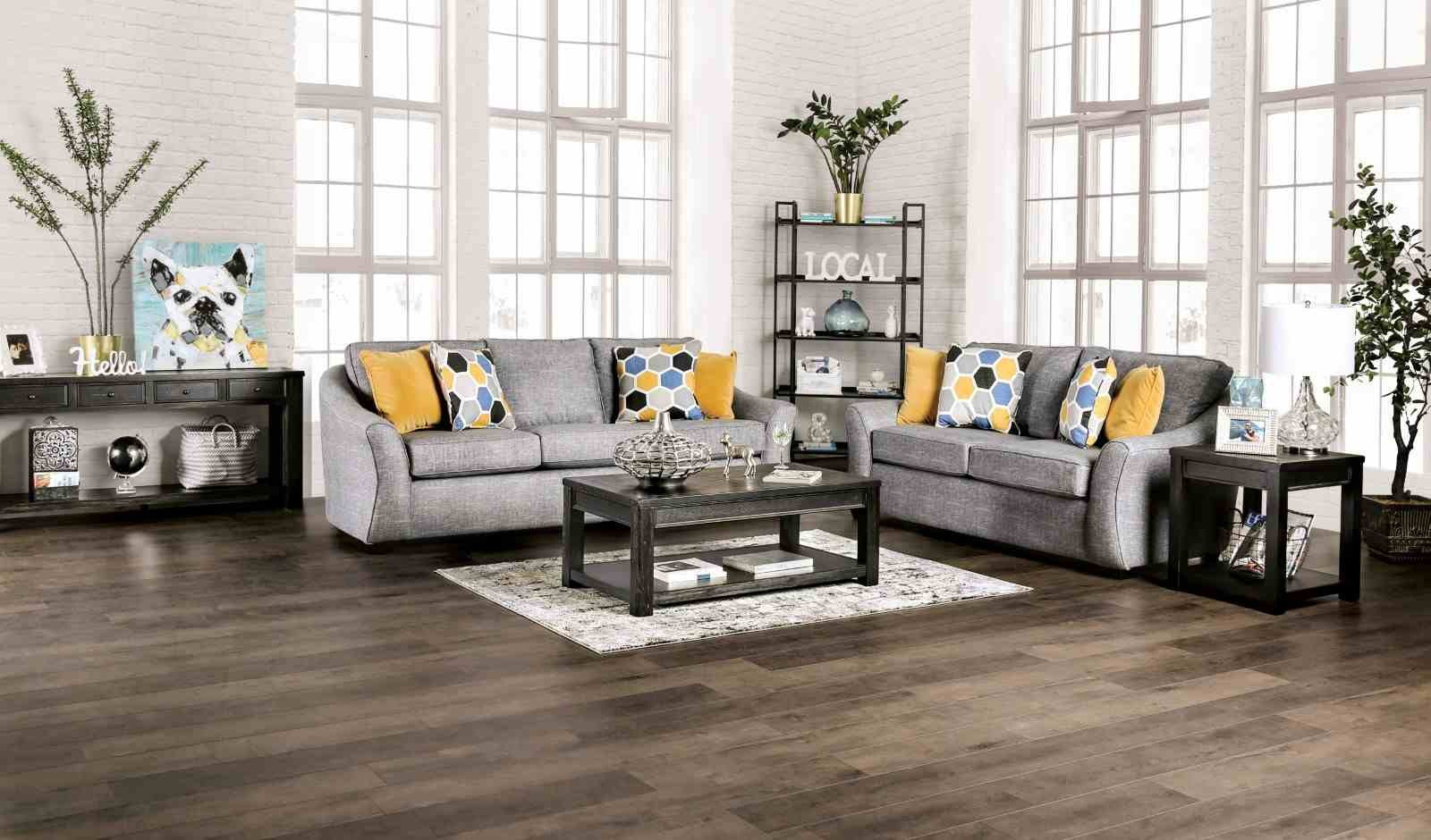 Jarrow Loveseat, Light Gray - Image 2