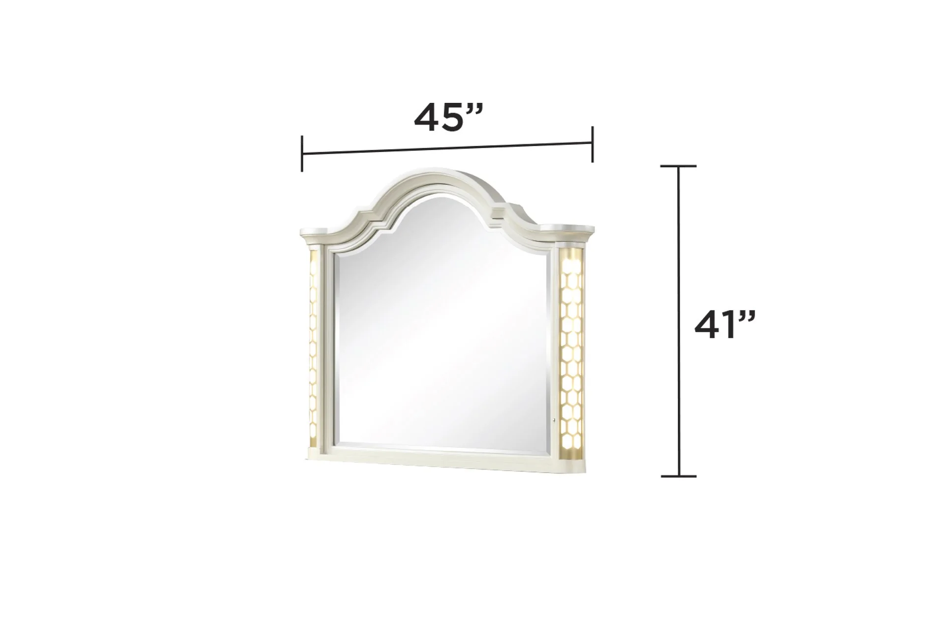 Jasmine King 4PC Bedroom set Beige - Image 10