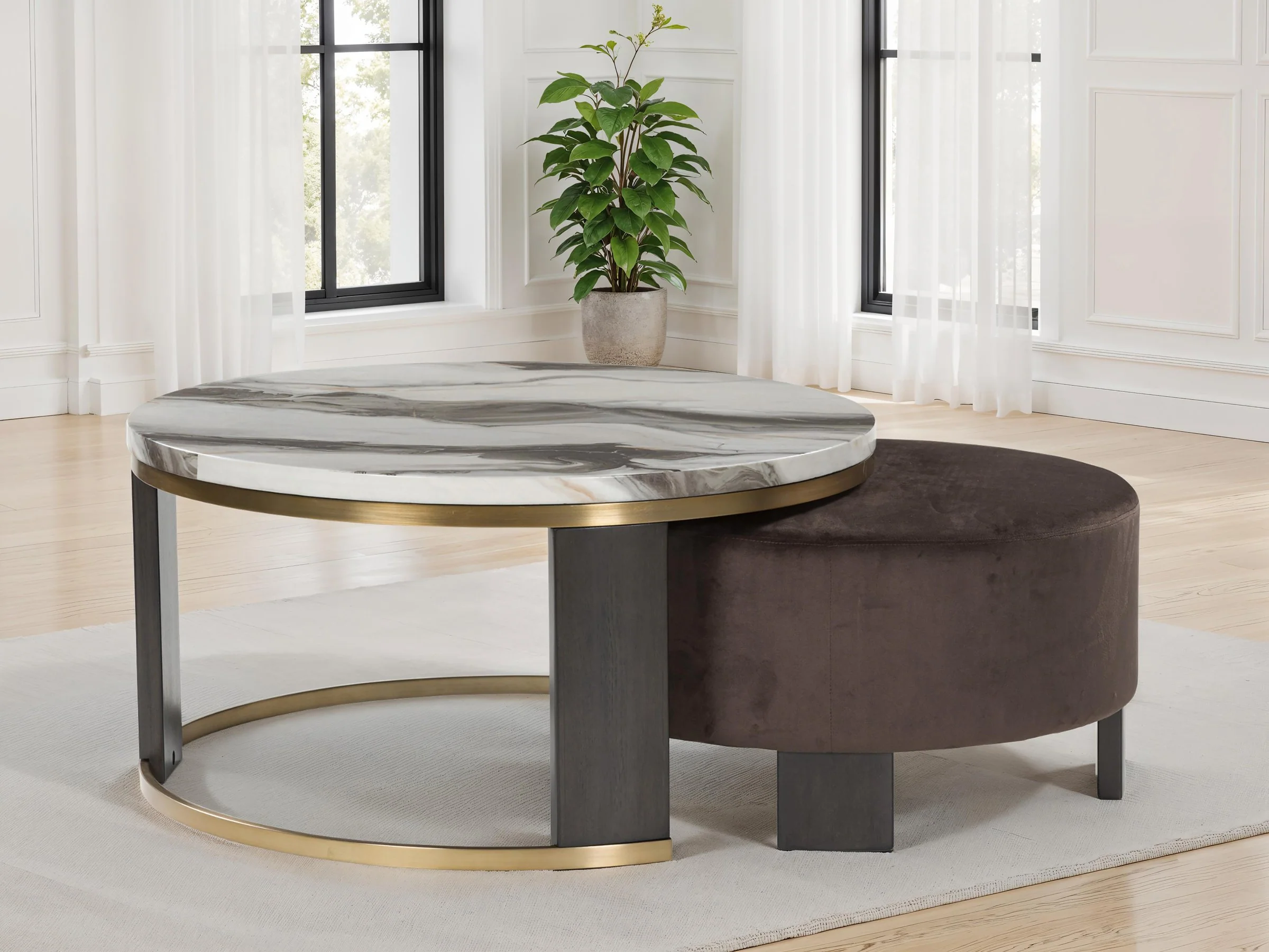 Jazmore Nesting Coffee Table (Set of 2) - Image 8