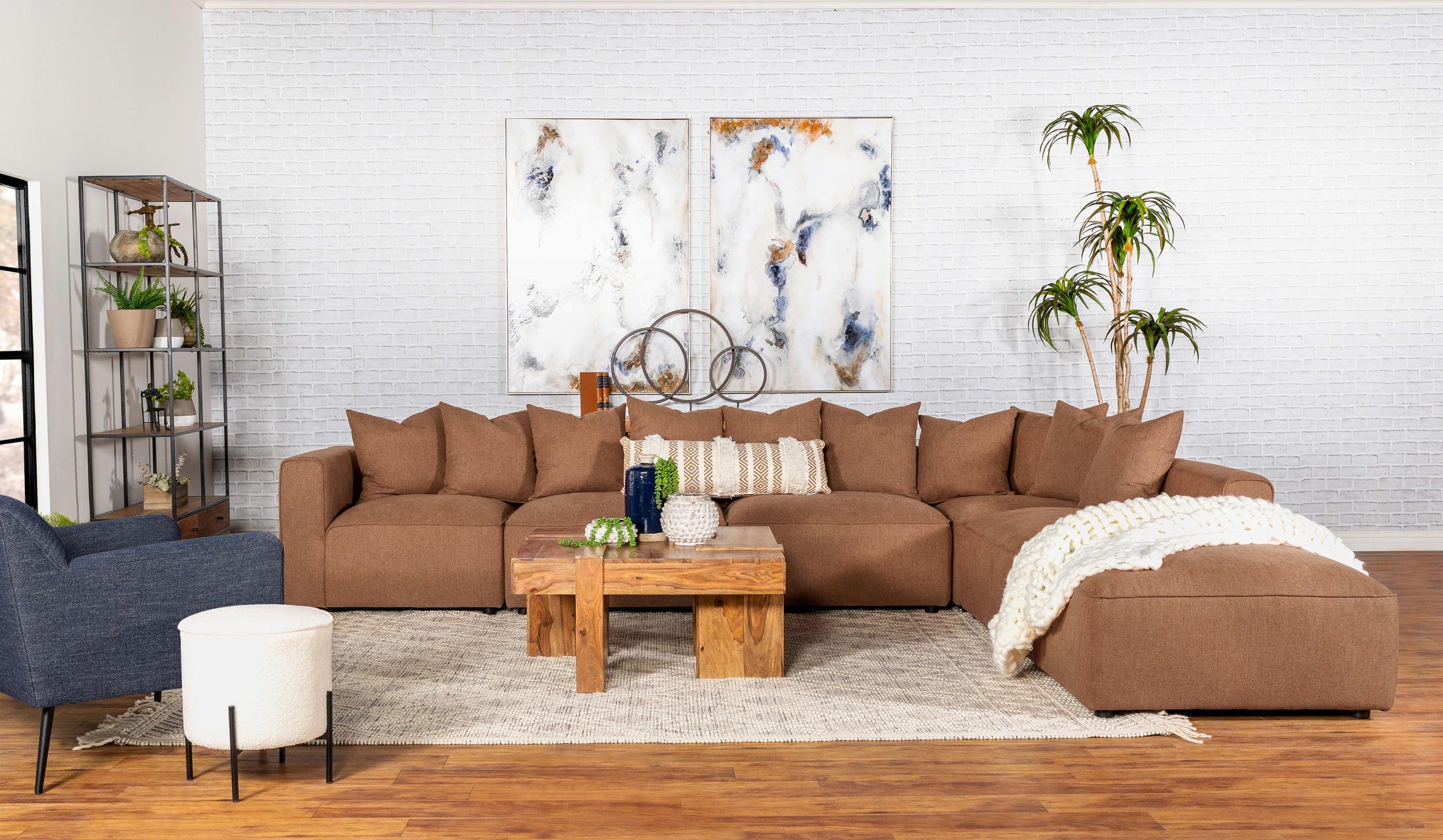 Jennifer Upholstered Corner Chair - Image 32