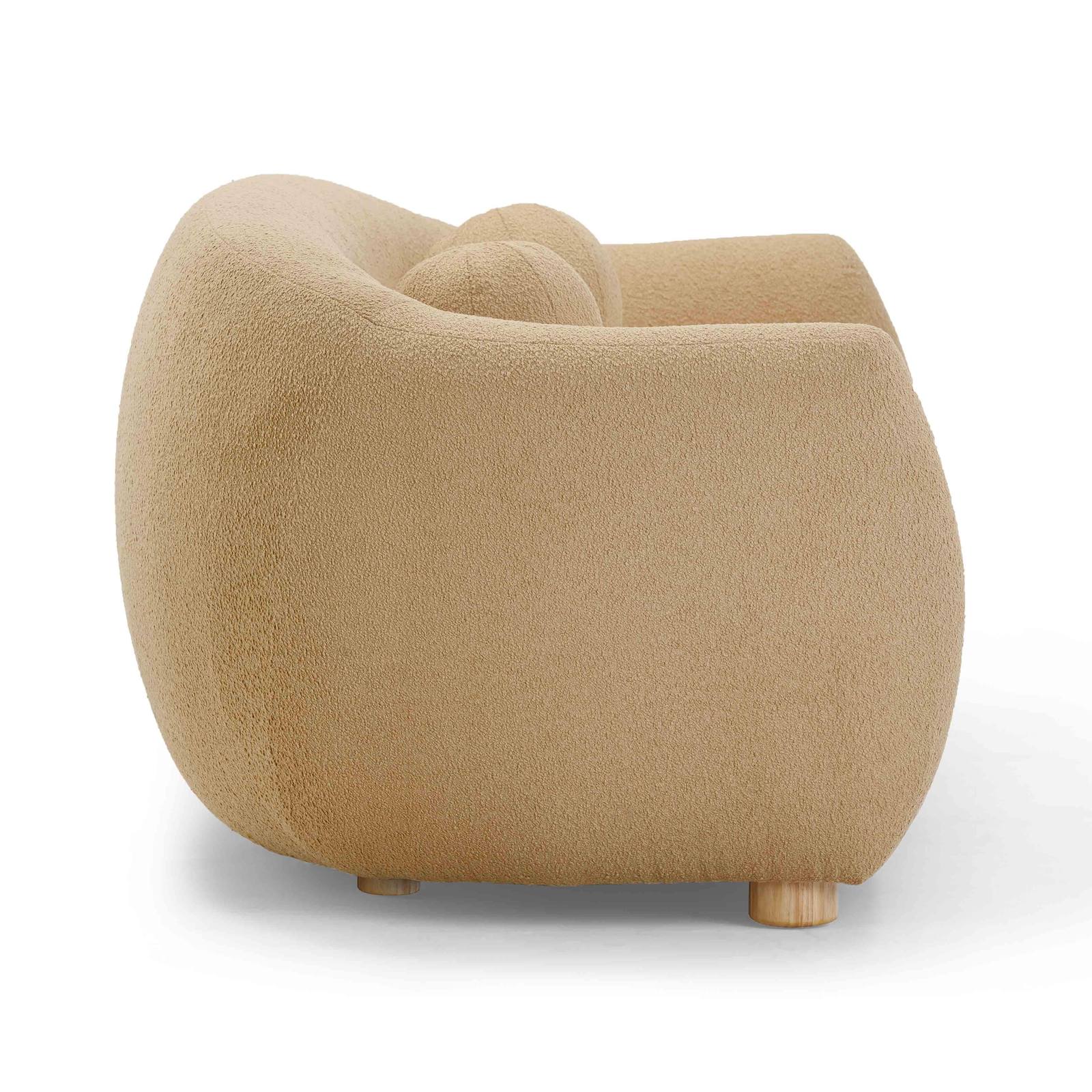 Judy Honey Boucle Sofa - Image 5