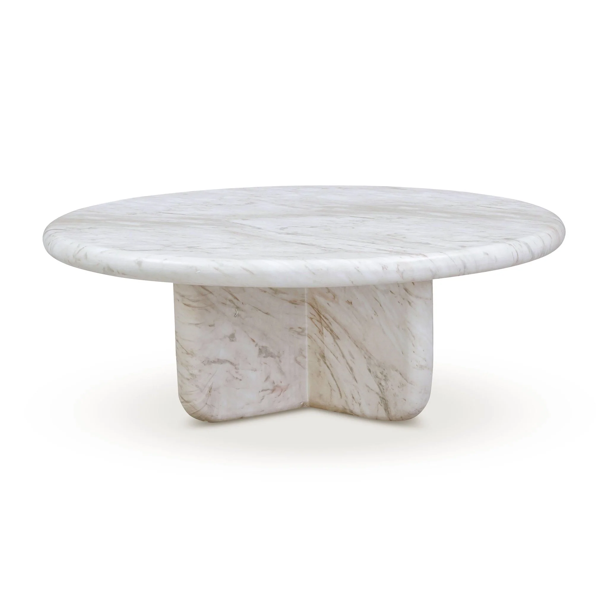Juju Marble Indoor/Outdoor 32 inch Short Coffee Table - Image 2