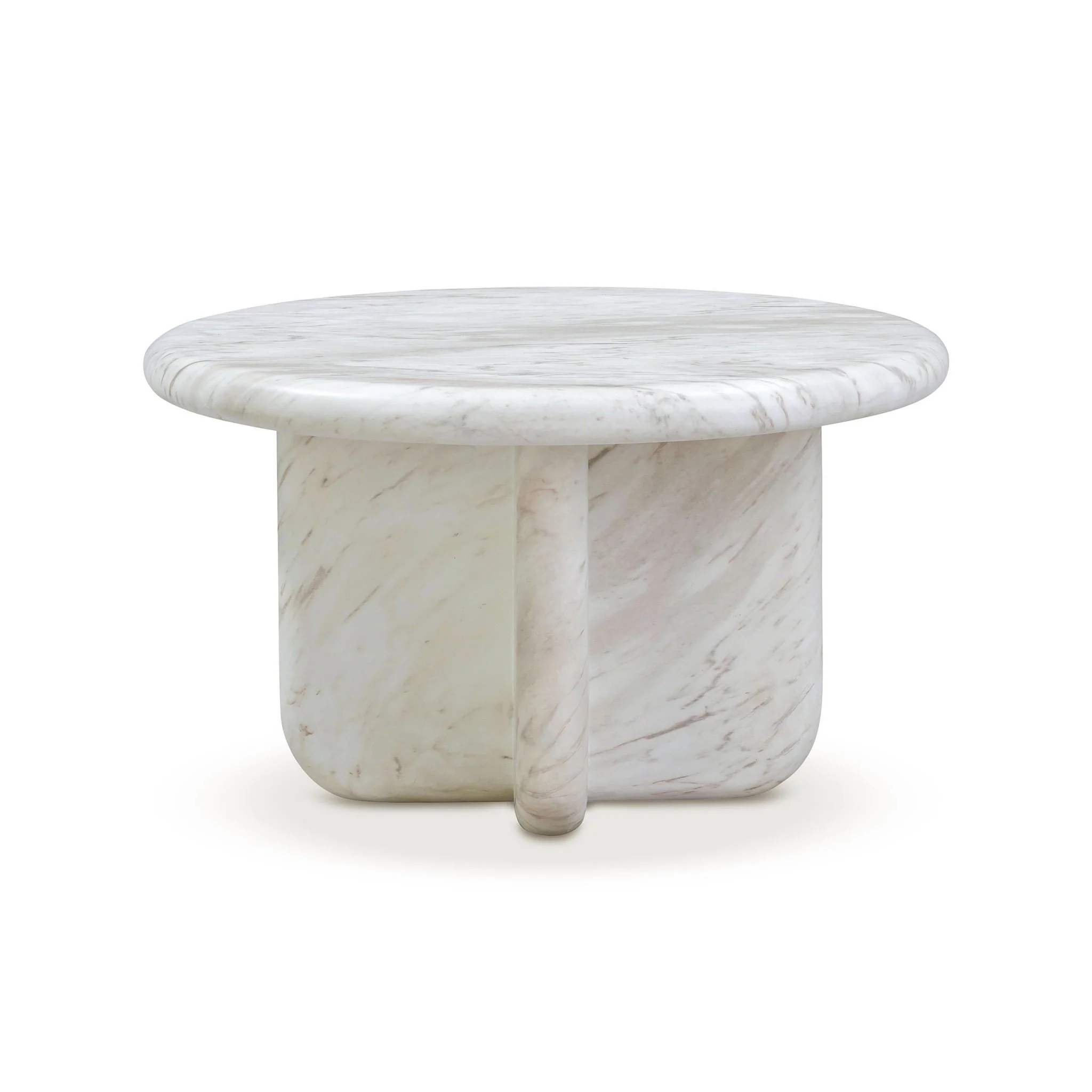Juju Nesting Indoor/Outdoor Marble Coffee Tables - Image 4