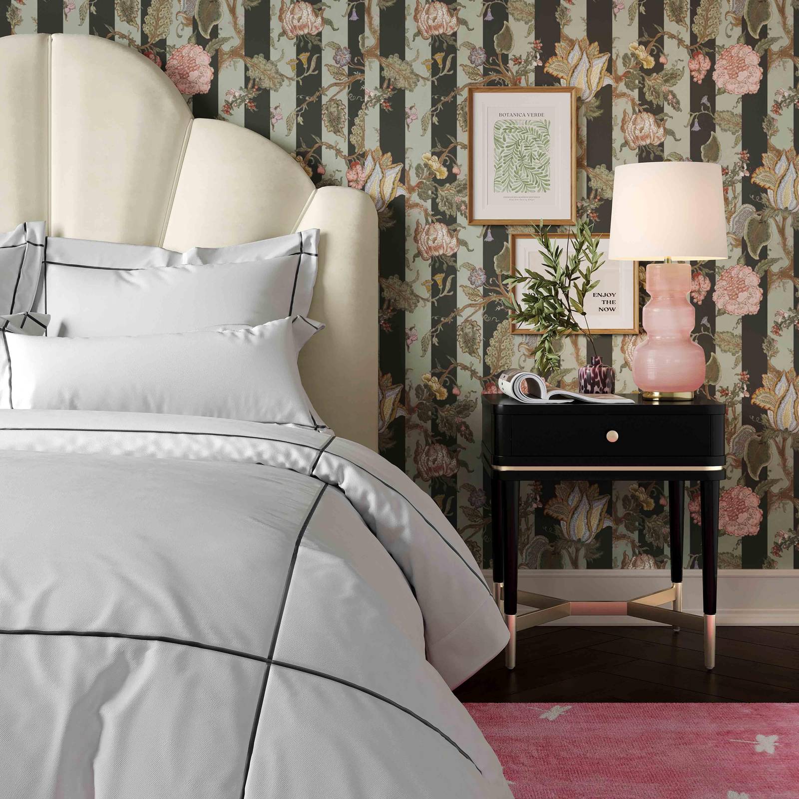 Julieta Black Nightstand - Image 2