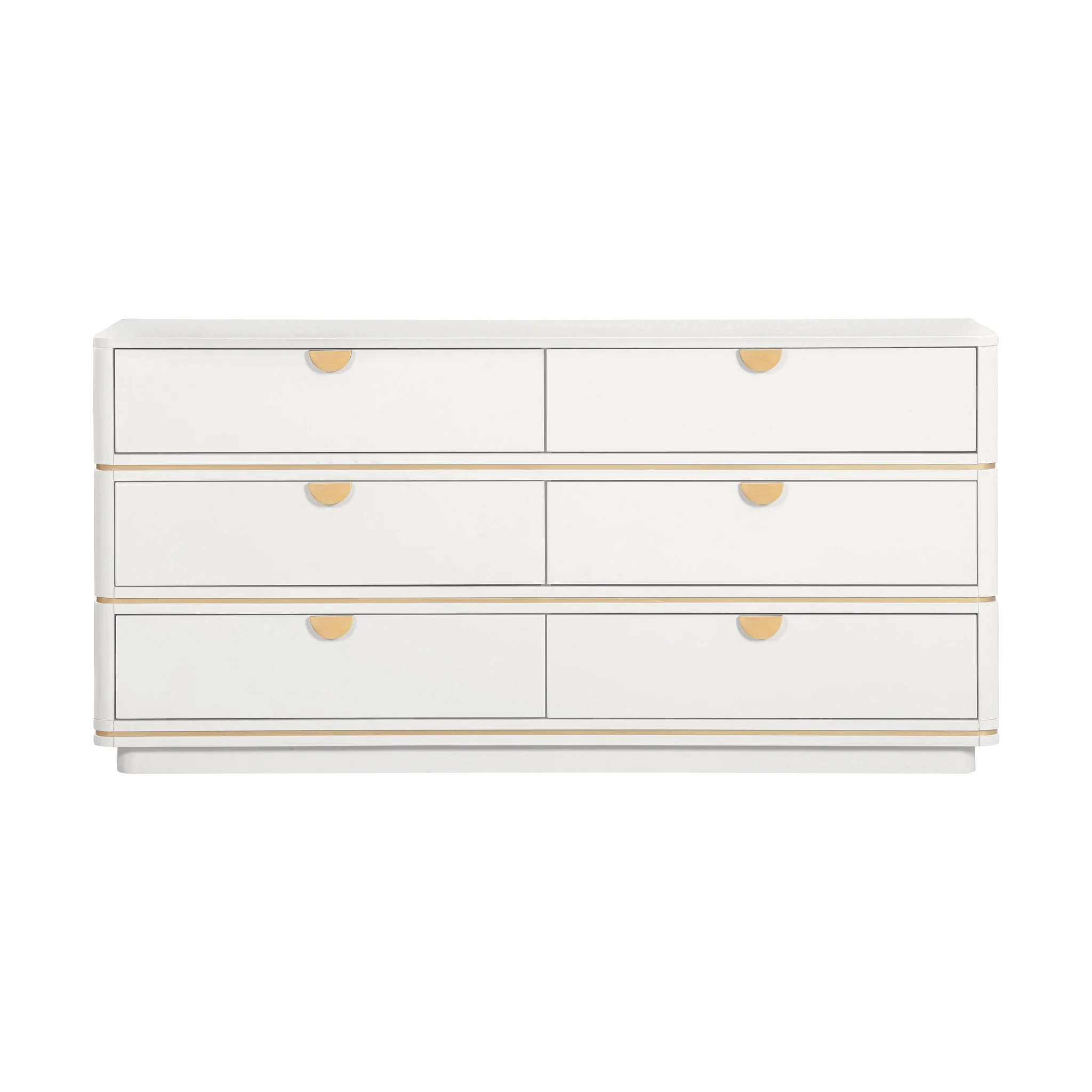 Julieta Cream 6 Drawer Dresser - Image 3