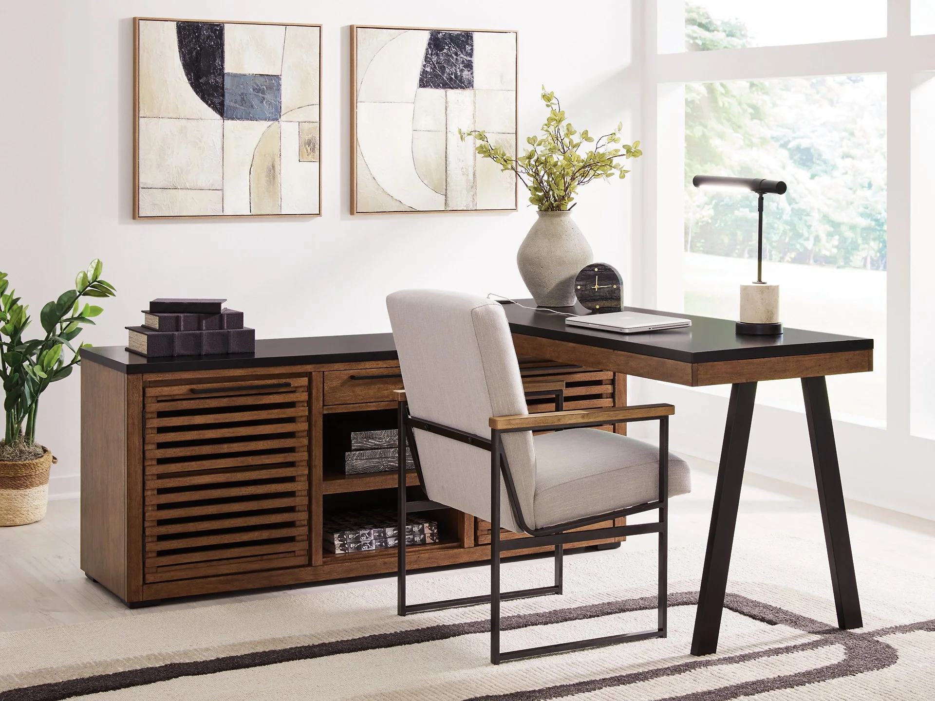 Kallari Credenza with Desk Return - Image 2
