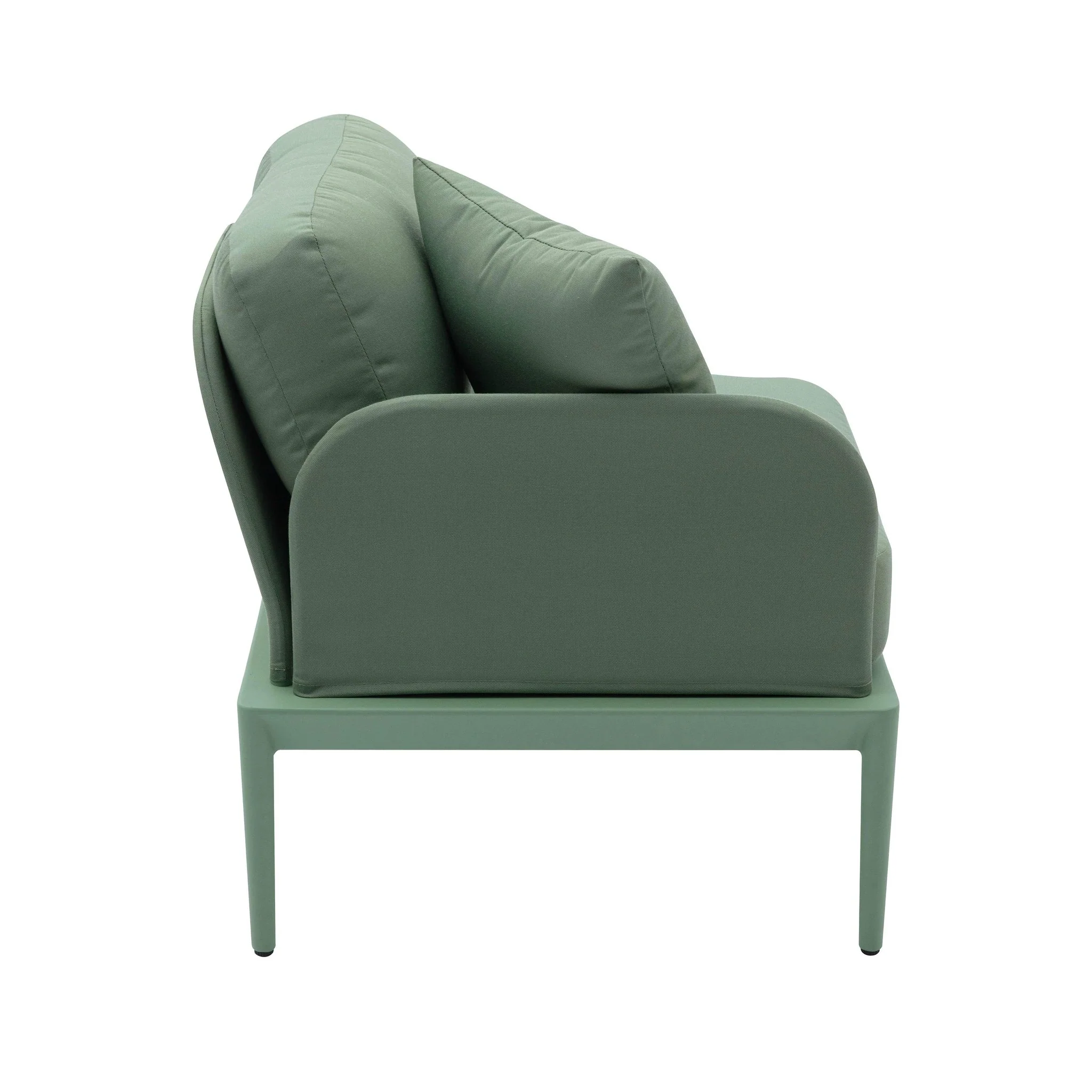 Kapri Moss Green Modular Outdoor LAF Corner Seat - Image 5