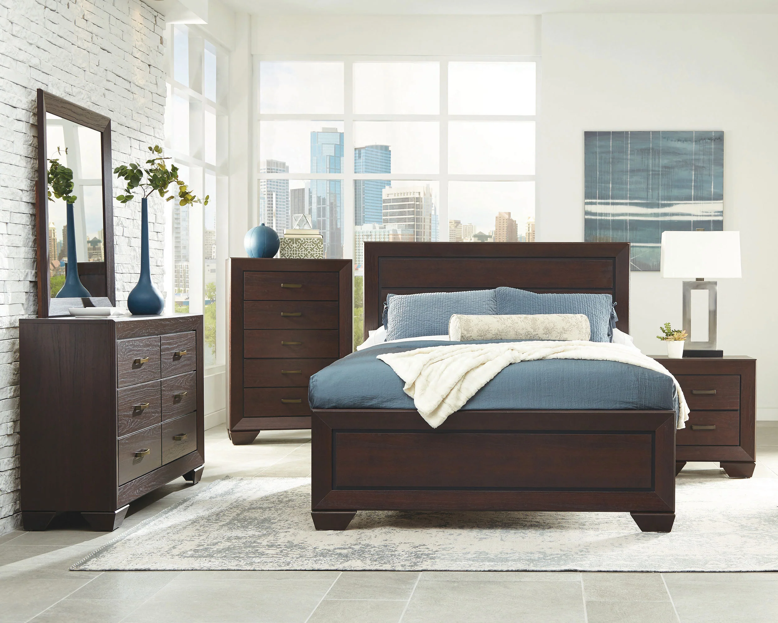Kauffman Panel Bed - Image 41