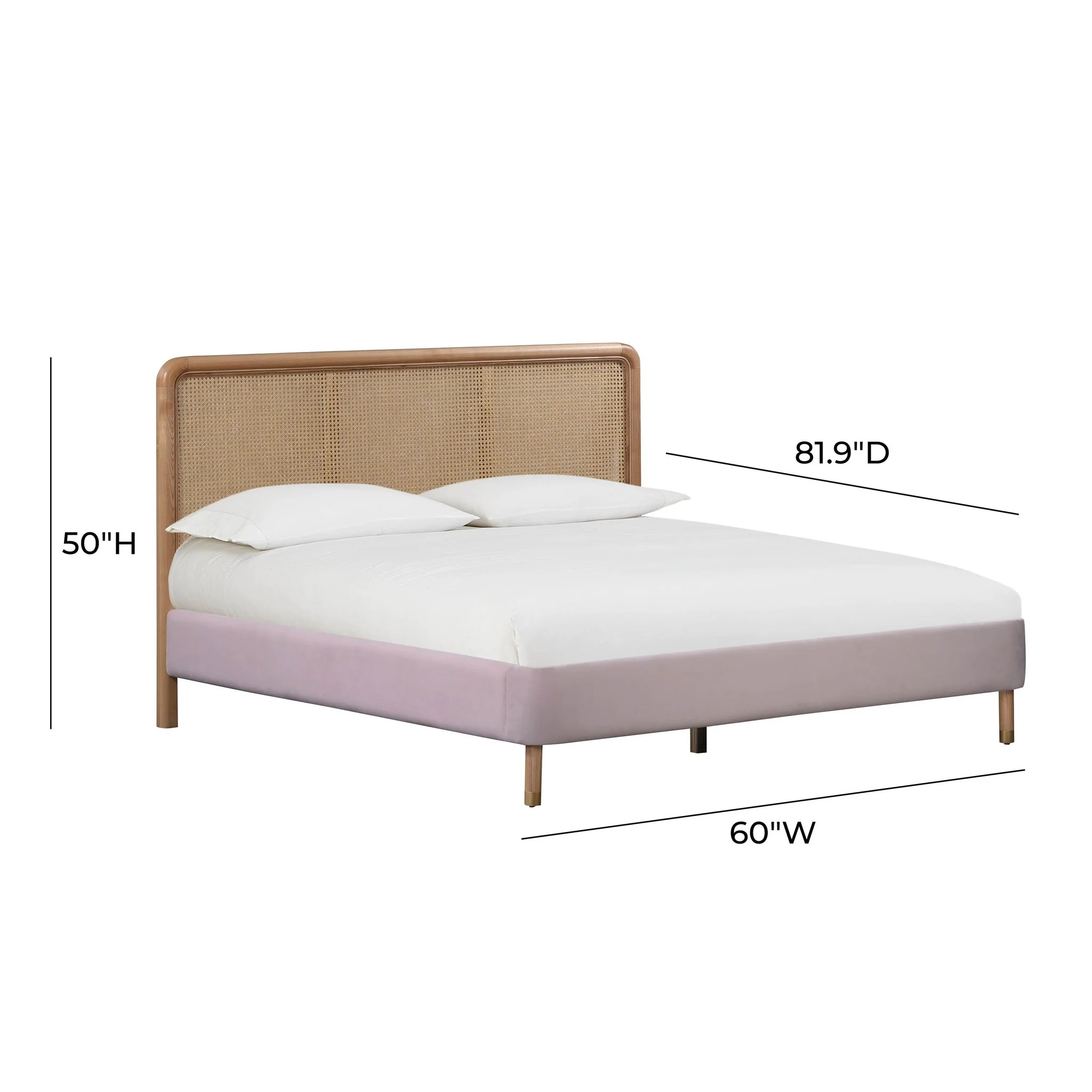 Kavali Blush Full Bed - Image 9