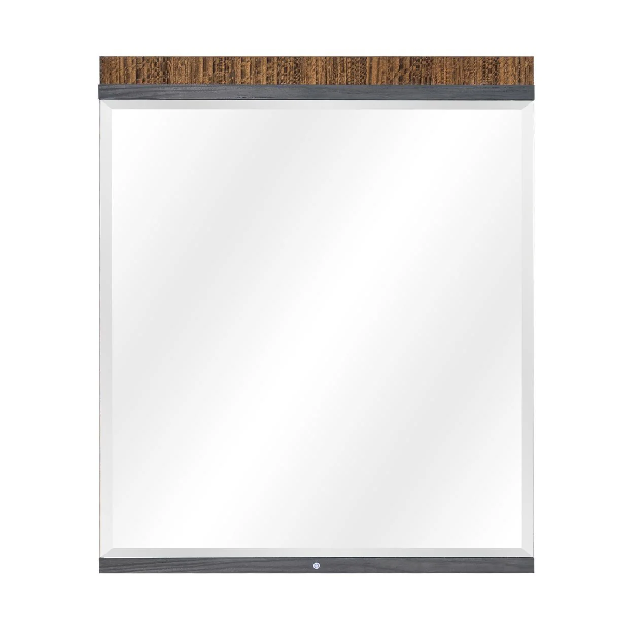 Kayner Dresser Mirror with LED Lights - Charcoal - Image 2